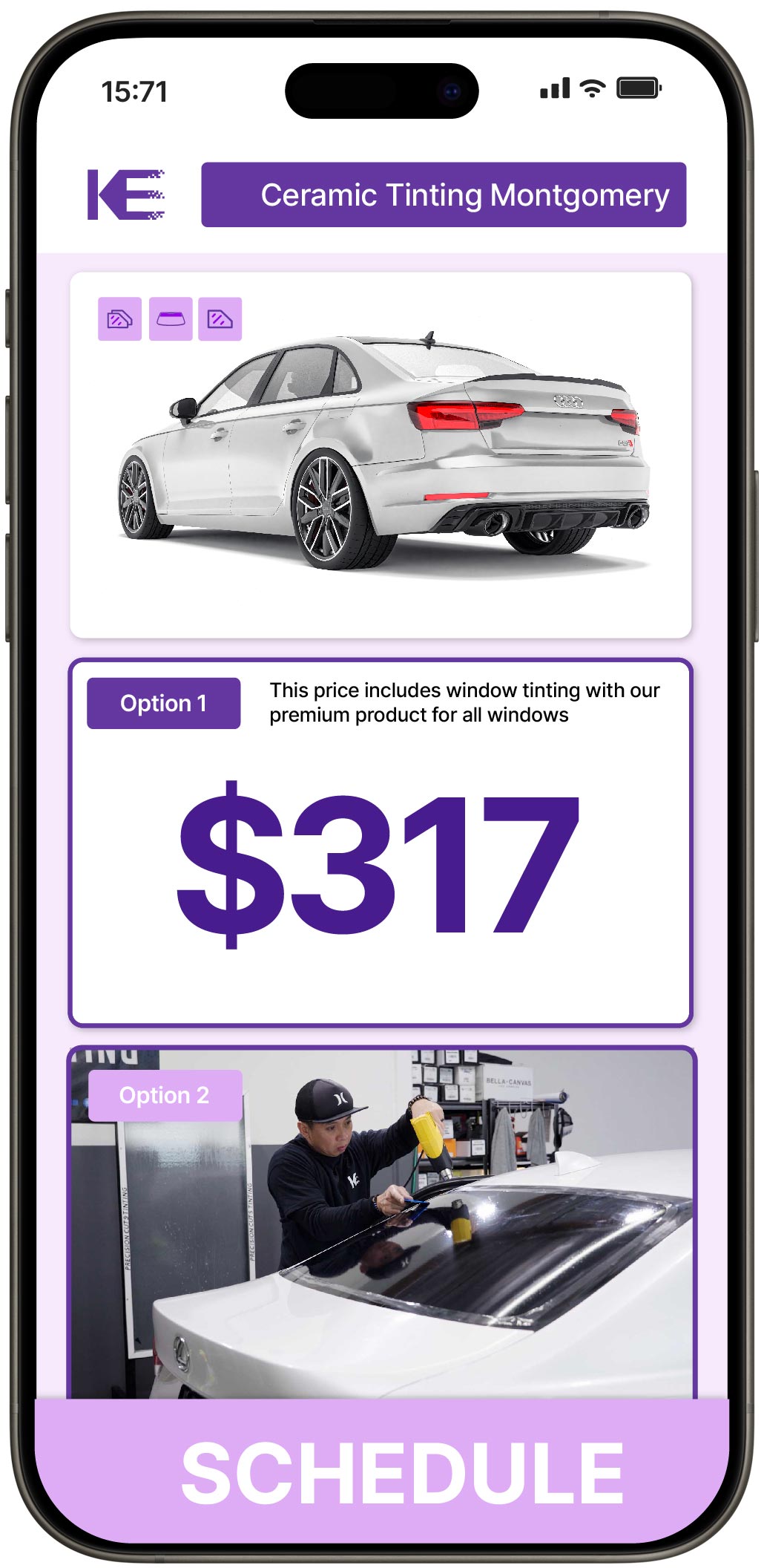 View Affordable Ceramic Window Tinting Prices in Montgomery, Alabama