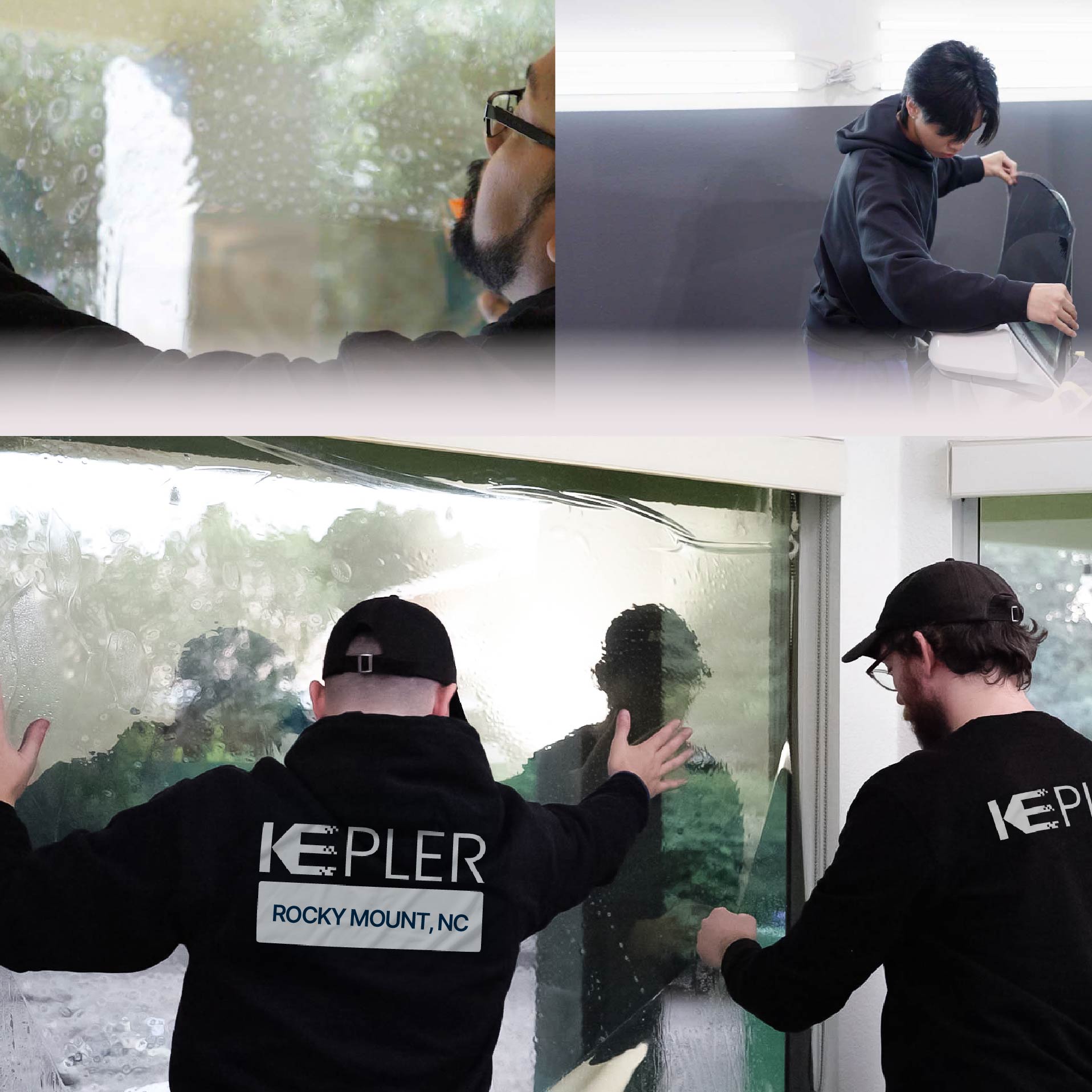 Kepler Specialist Performing Commercial Window Tinting in Rocky Mount Rocky Mount