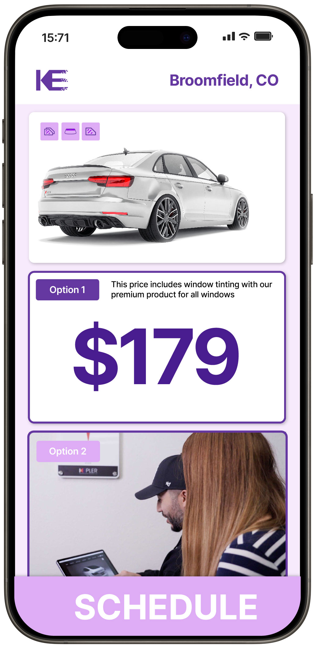 View Affordable Car Window Tinting Rates in Broomfield, Colorado
