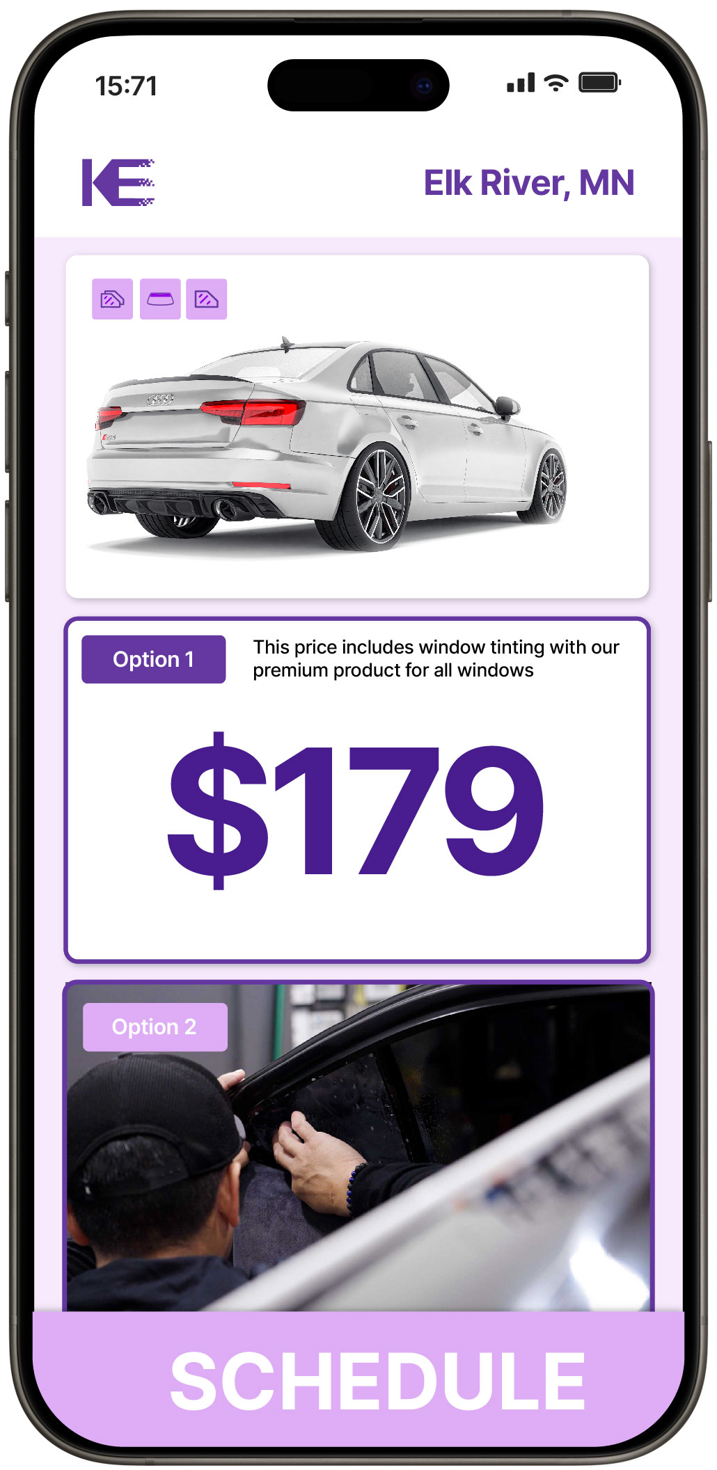 View Reasonable Car Window Tinting Costs in Elk River, Minnesota