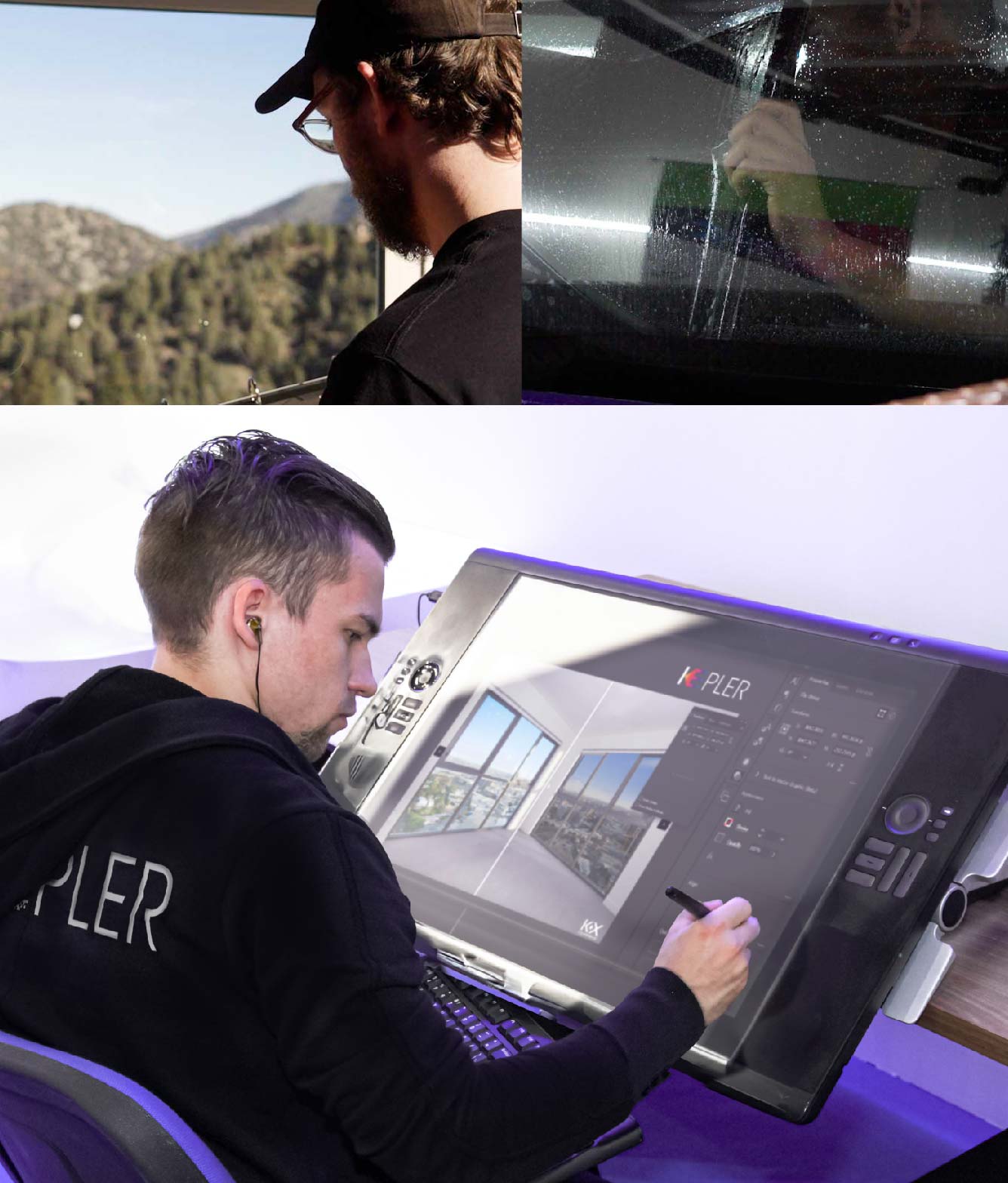 Kepler Specialist Performing Commercial Window Tinting in Union City Union City