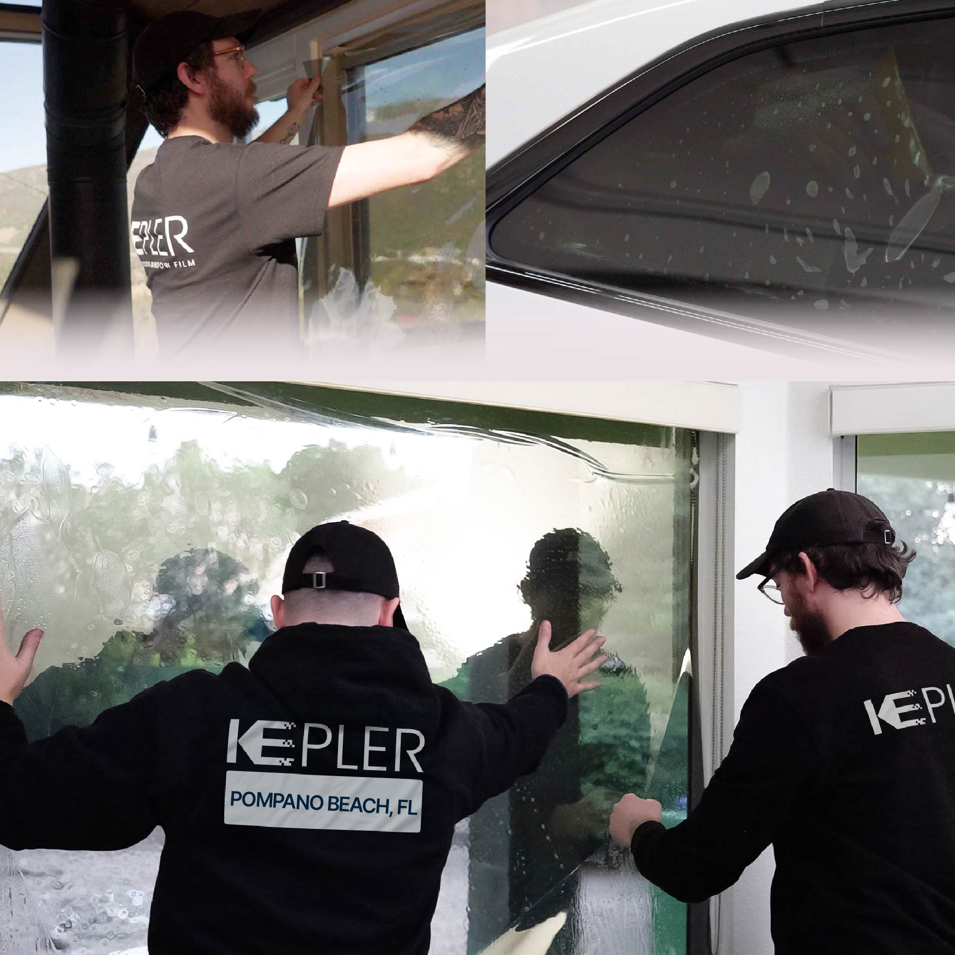 Kepler Specialist Performing Commercial Window Tinting in Pompano Beach Pompano Beach