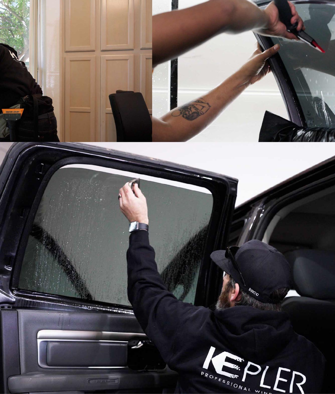 Kepler Window Tinting Specialists at Work in Woodbridge, New Jersey