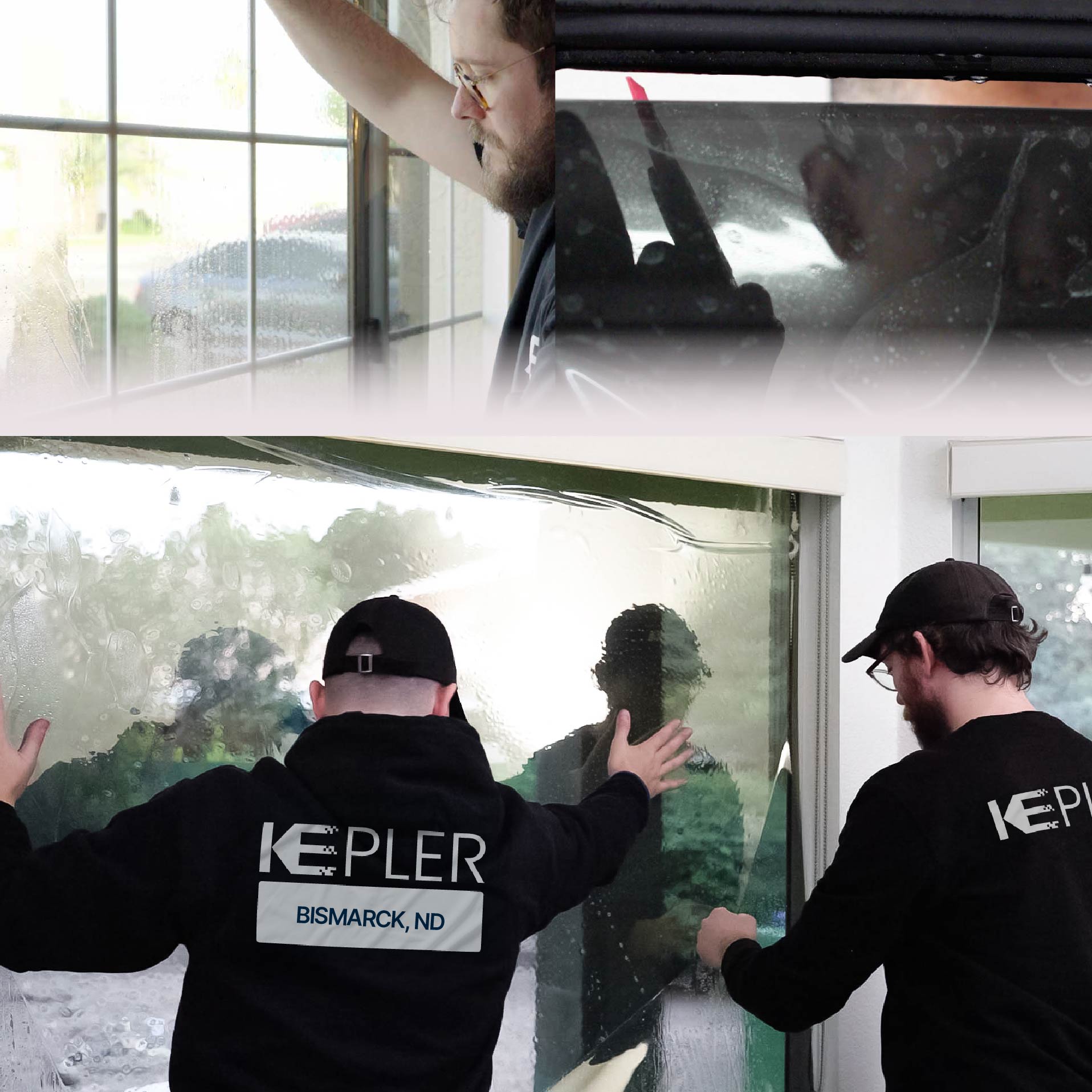 Kepler Specialist Performing Commercial Window Tinting in Bismarck Bismarck