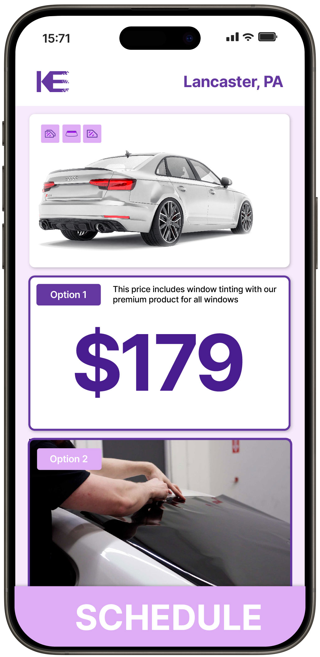 View Affordable Car Window Tinting Rates in Lancaster, Pennsylvania