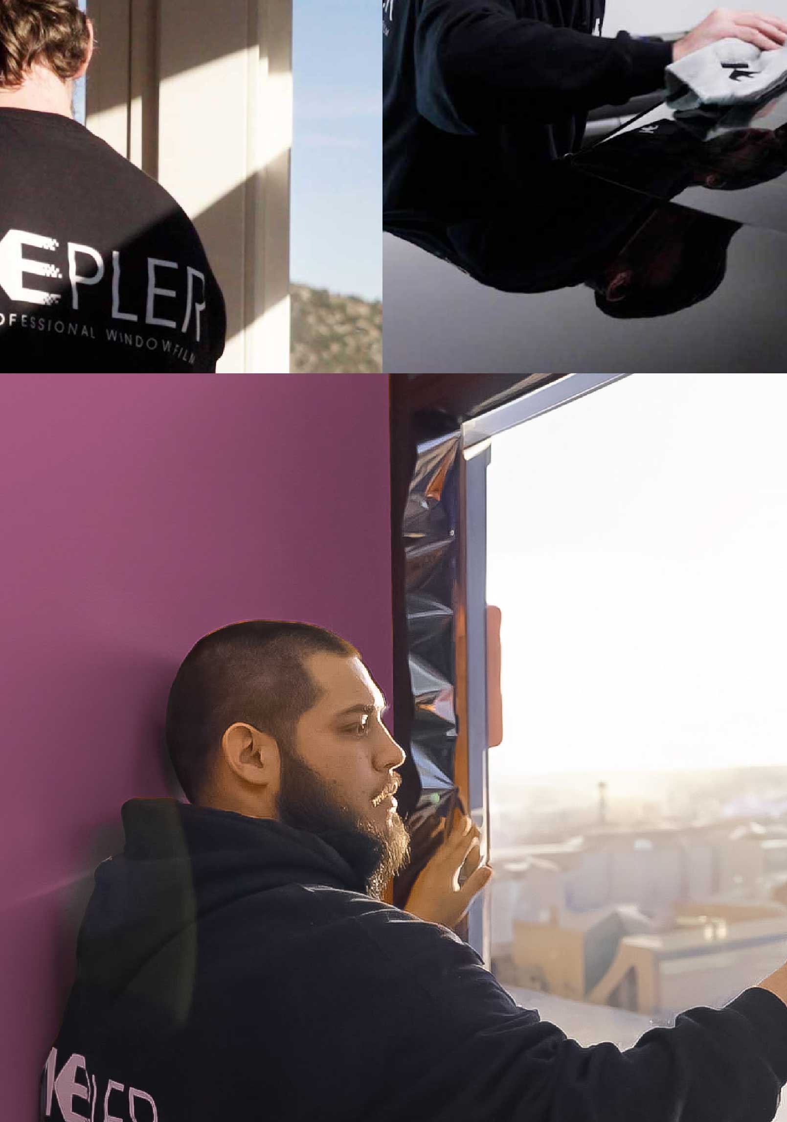 Kepler Specialist Installing Security Window Film in Berkley Michigan