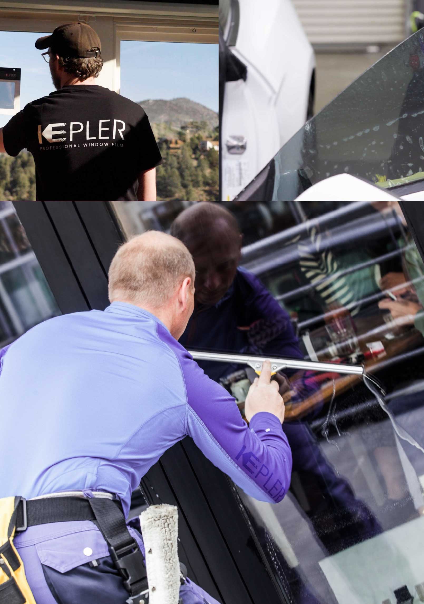 Kepler Expert Applying Anti-Graffiti Window Film to a Baldwin Shop Front