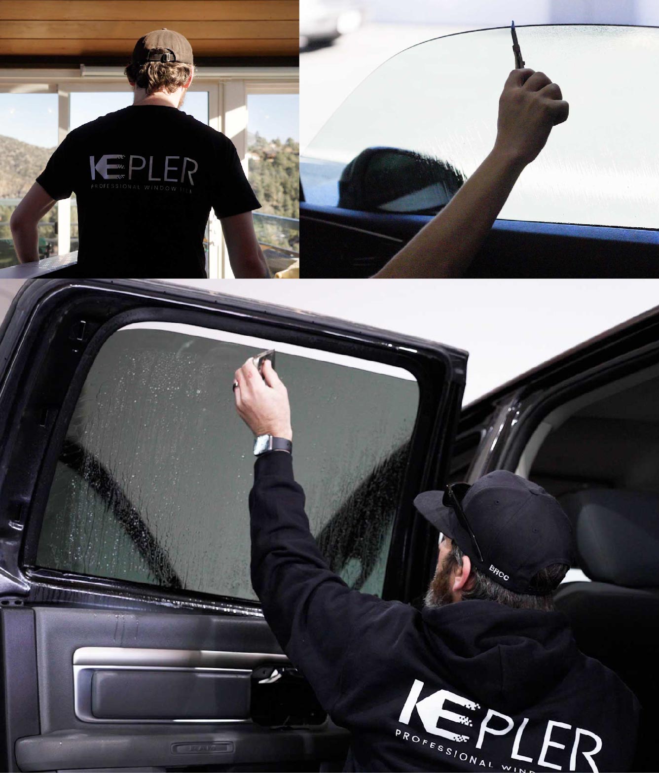Kepler Window Tinting Specialists at Work in Davenport, Iowa