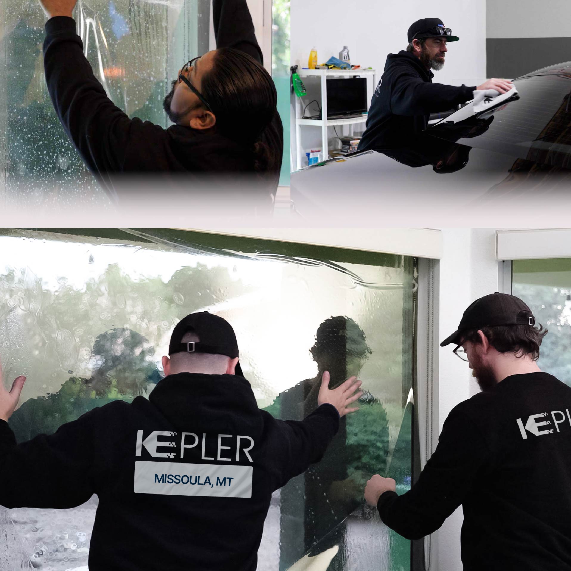 Kepler Specialist Performing Commercial Window Tinting in Missoula Missoula