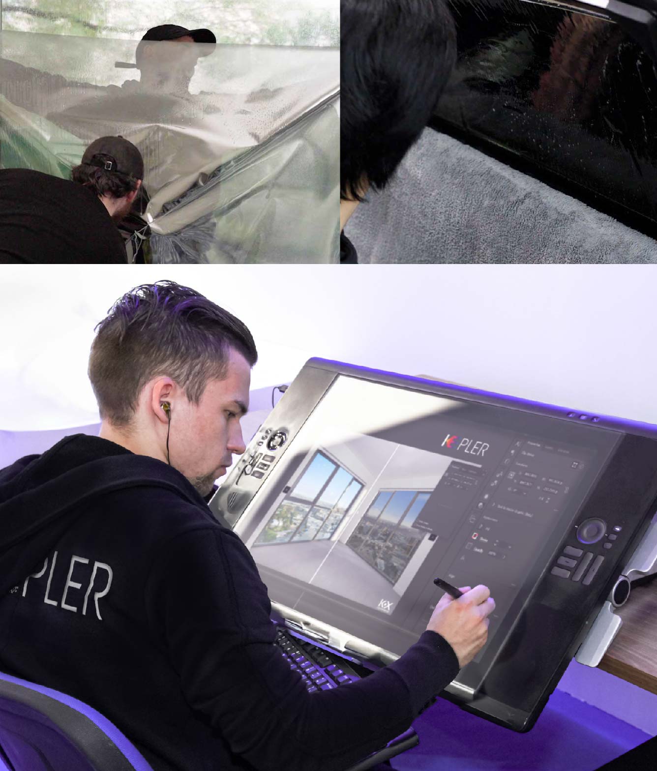 Kepler Specialist Performing Commercial Window Tinting in Chula Vista Chula Vista