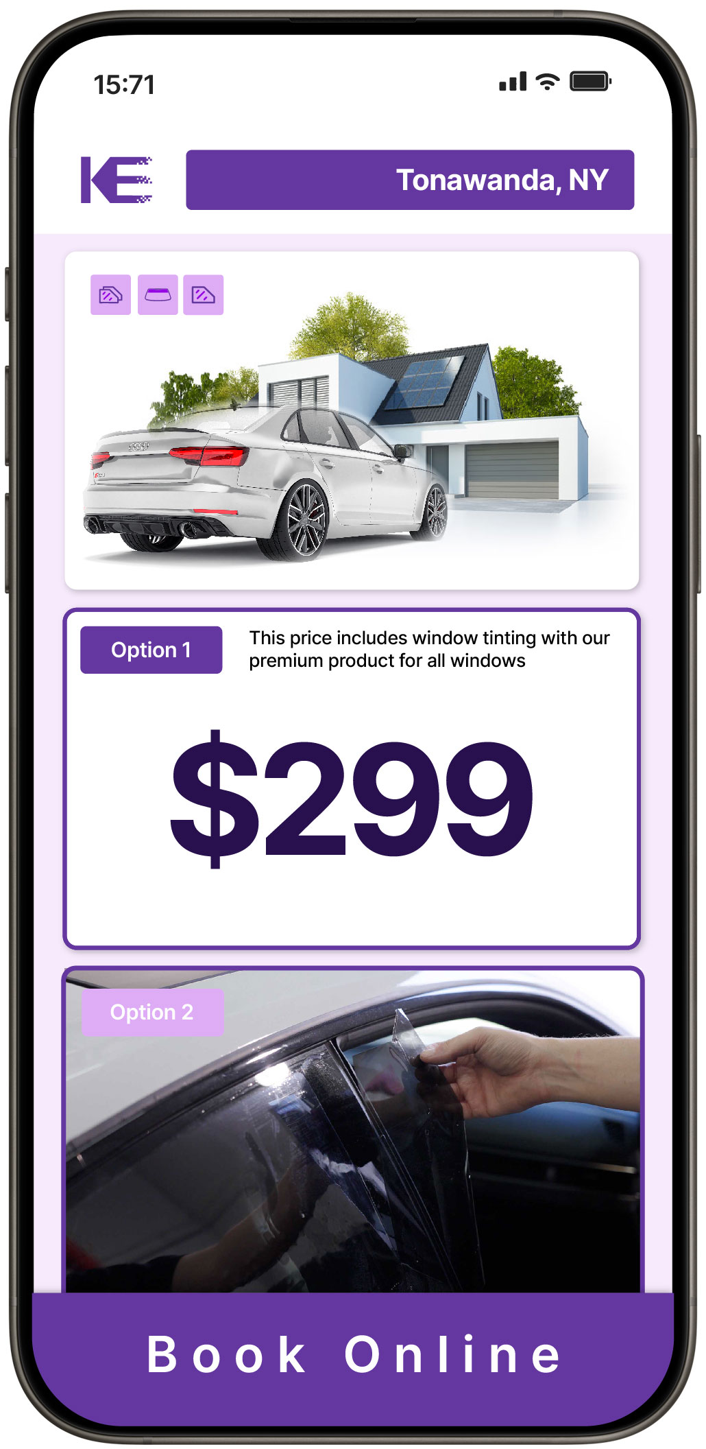 View Competitive Window Tinting Prices in Tonawanda, New York