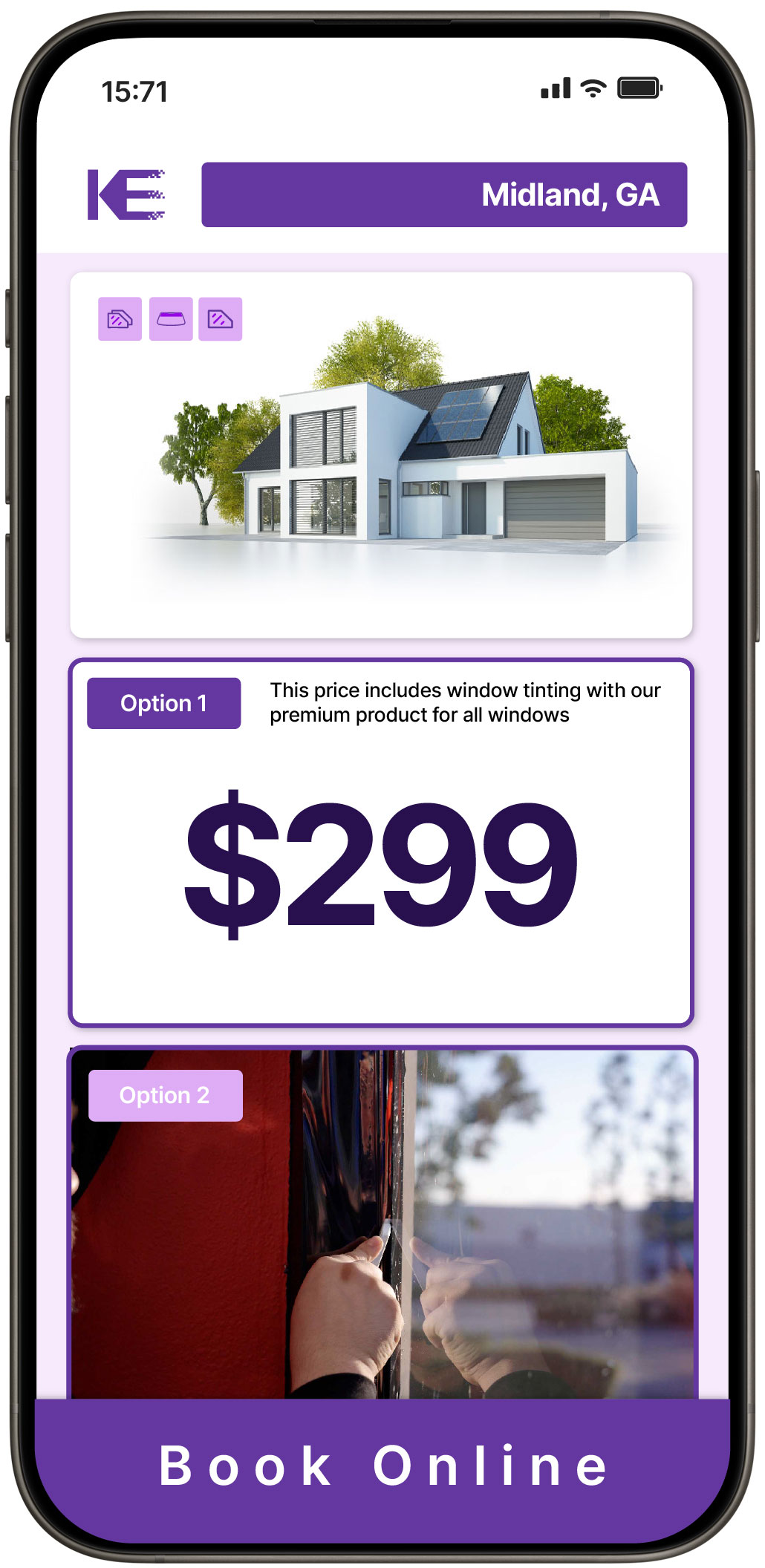 View Reasonable Home Window Tinting Costs in Midland, Georgia