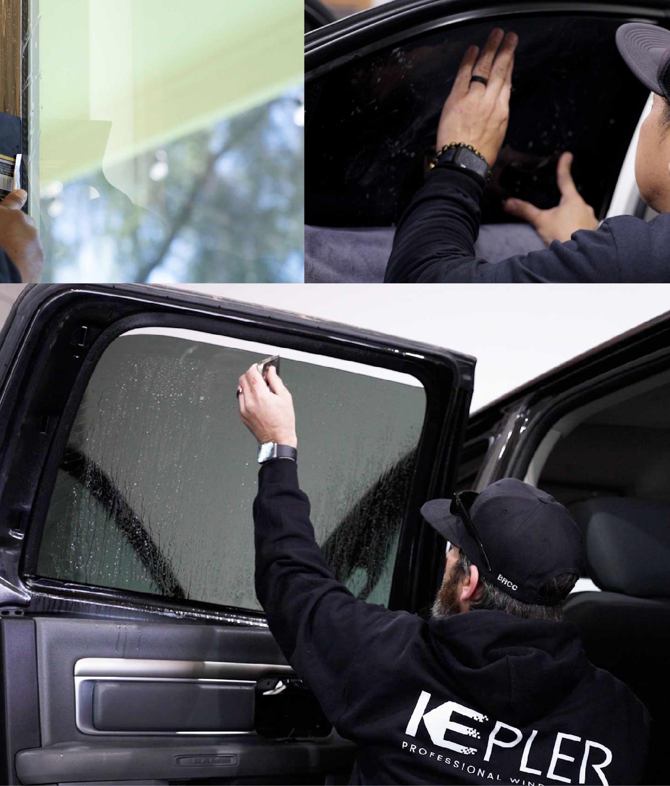 Kepler Window Tinting Specialists at Work in Newnan, Georgia