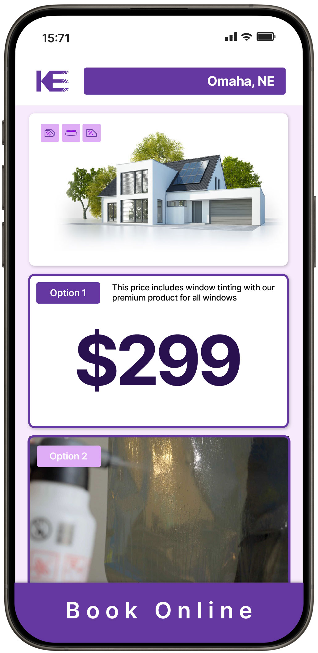 View Competitive Home Window Tinting Prices in Omaha, Nebraska