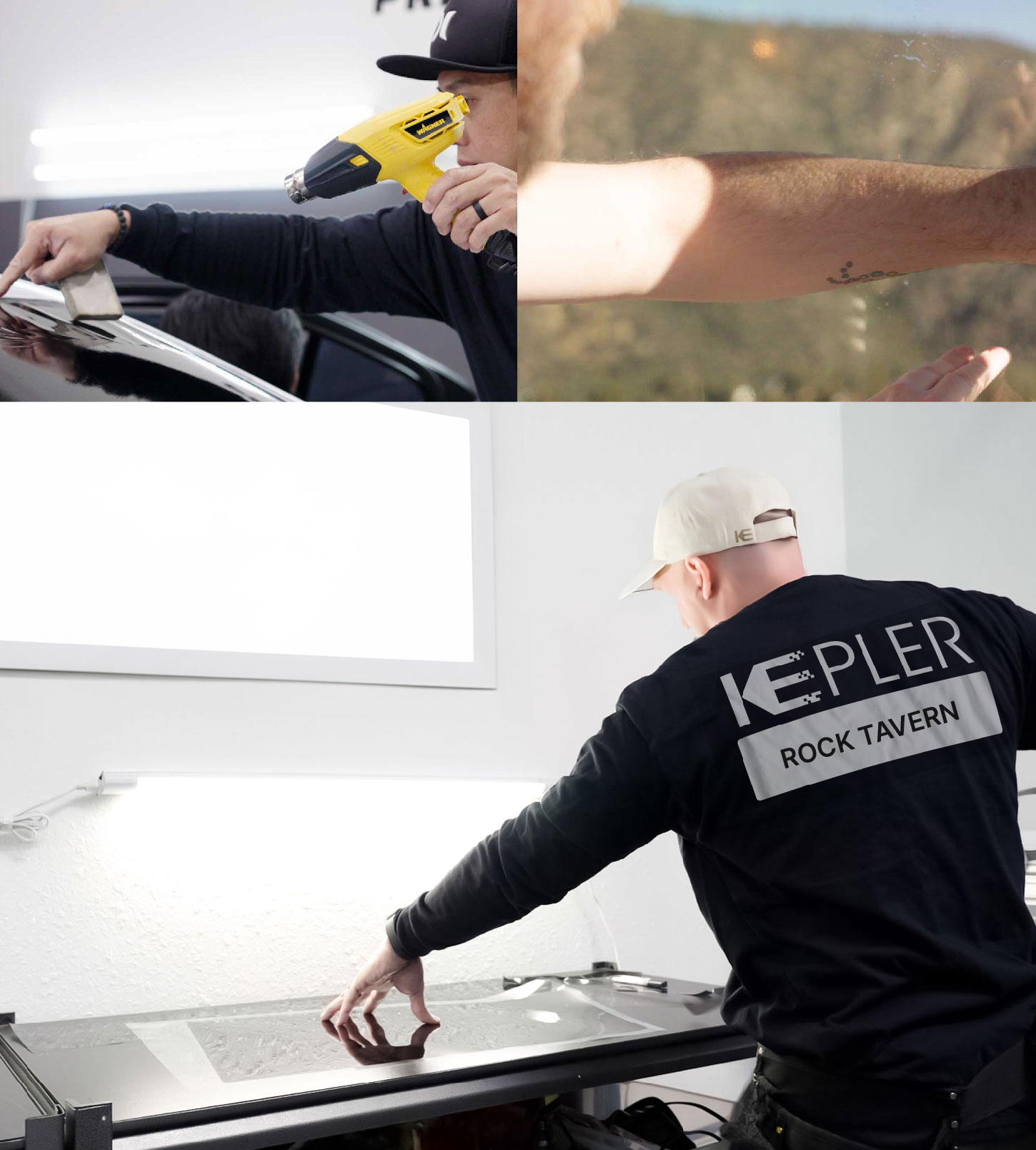 Window Tinting Specialist Cutting Film in Rock Tavern, New York