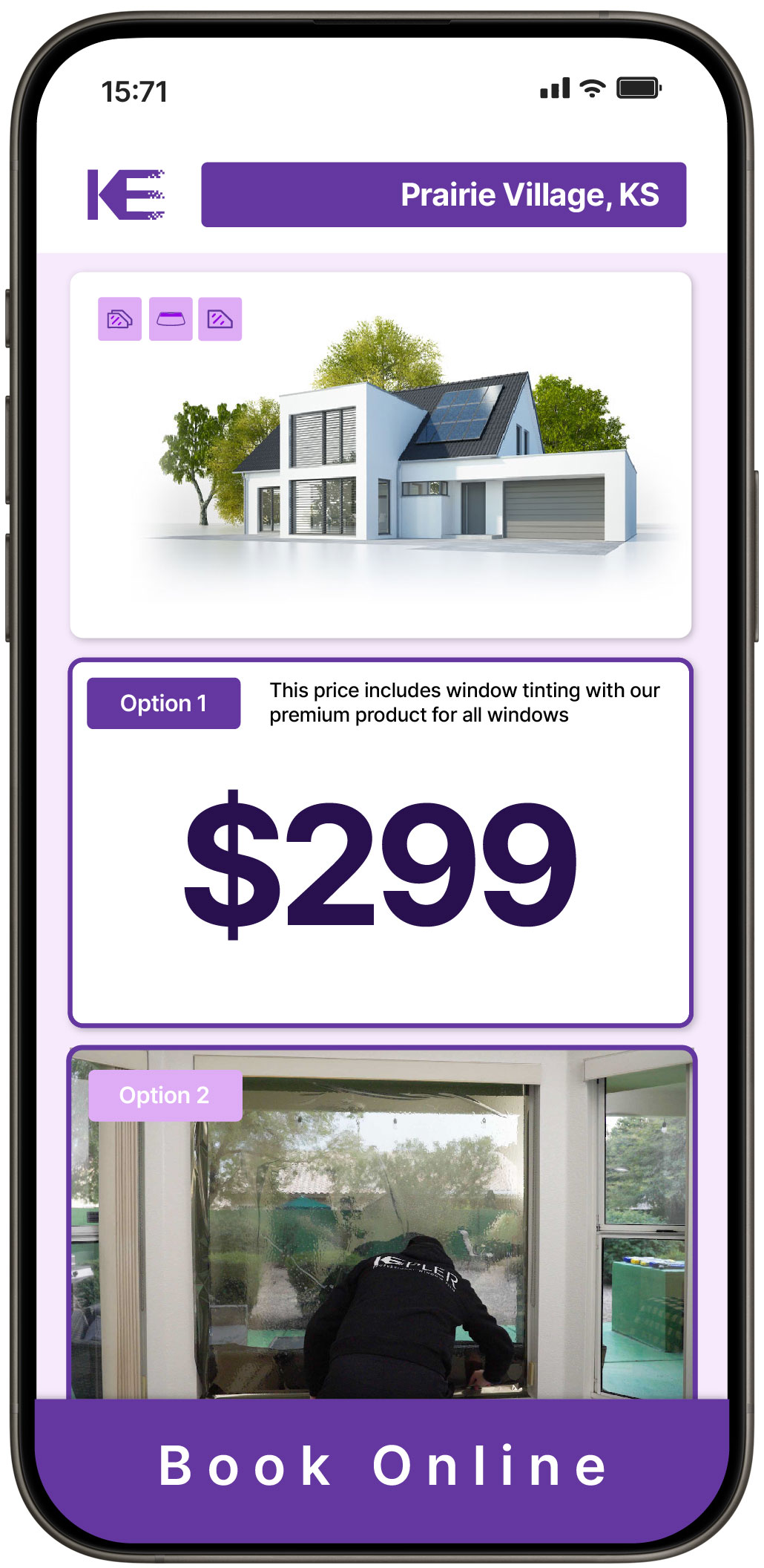 View Reasonable Home Window Tinting Rates in Prairie Village, Kansas