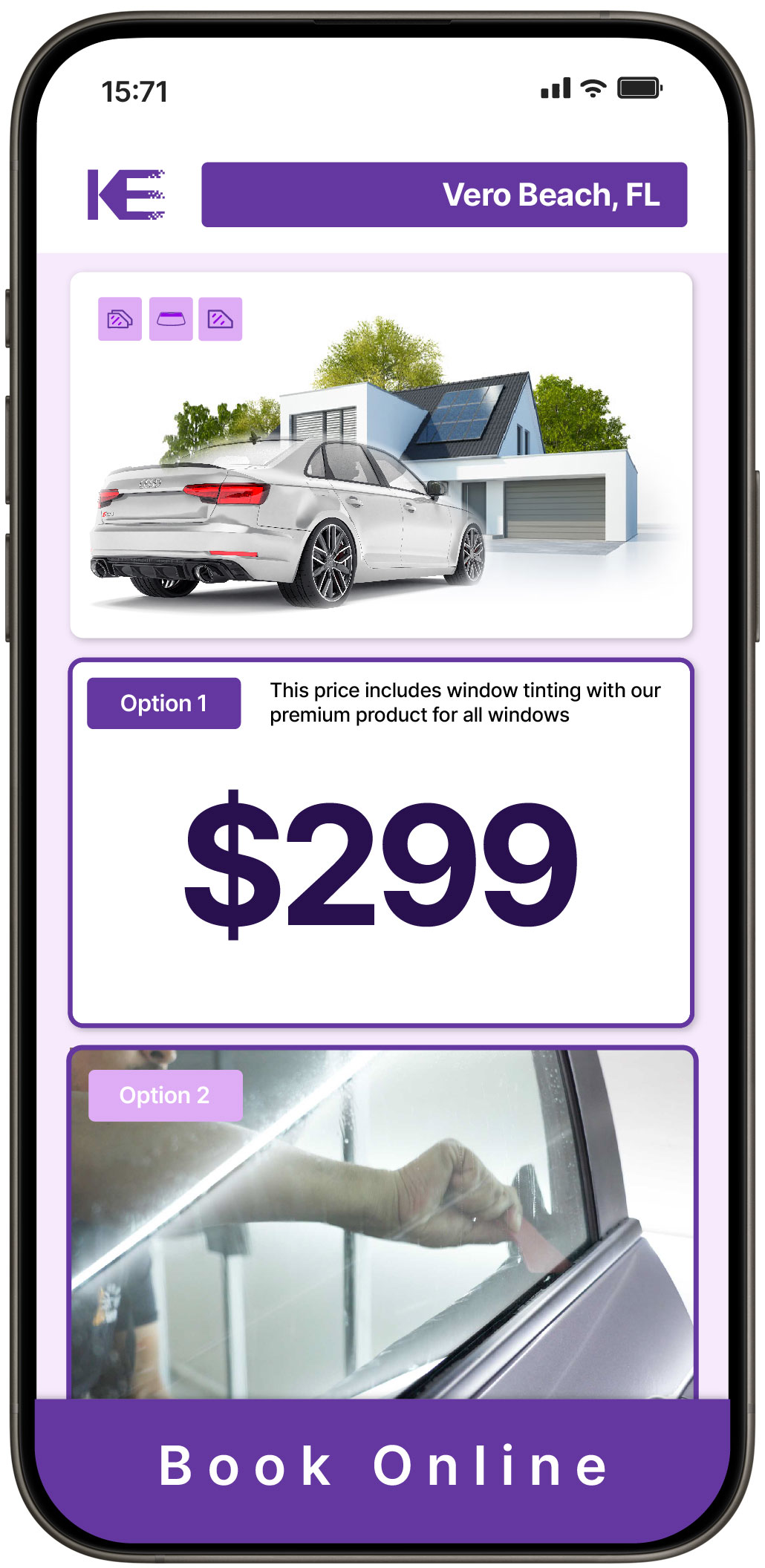 View Competitive Tesla Window Tinting Prices in Holiday, Florida