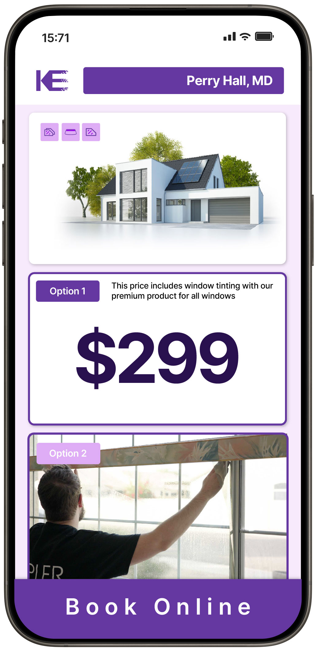 View Affordable Home Window Tinting Rates in Perry Hall, Maryland