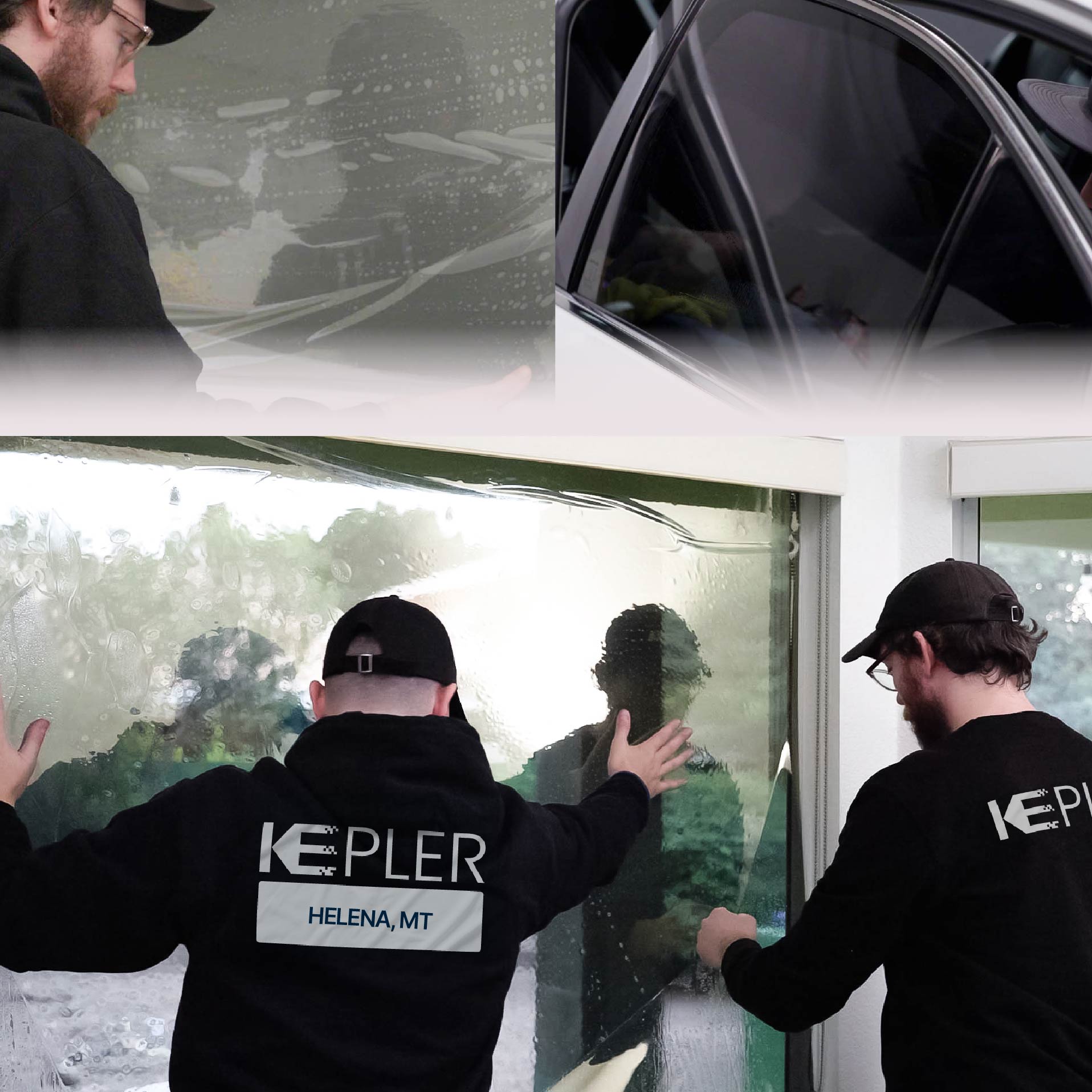 Kepler Specialist Performing Commercial Window Tinting in Helena Helena