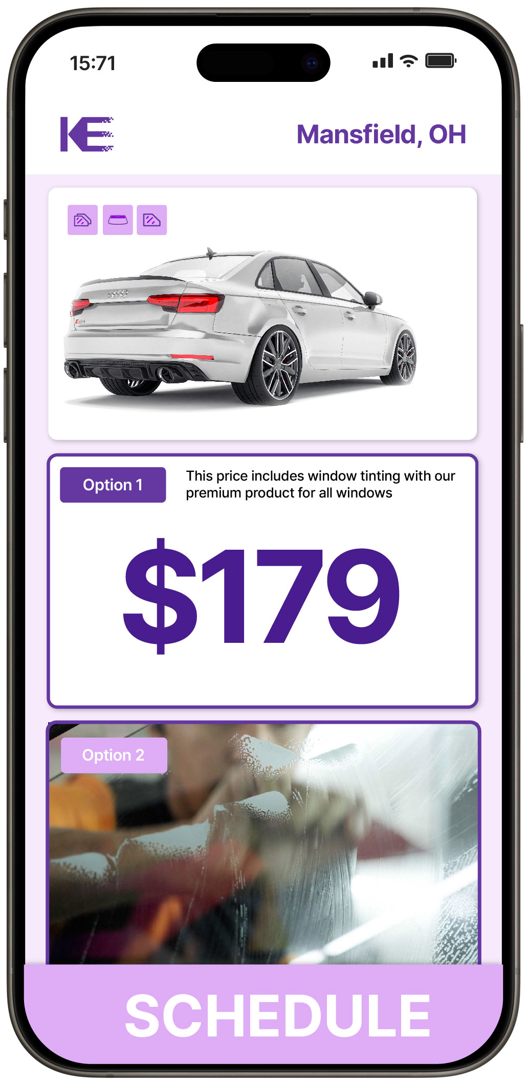 View Competitive Car Window Tinting Costs in Mansfield, Ohio