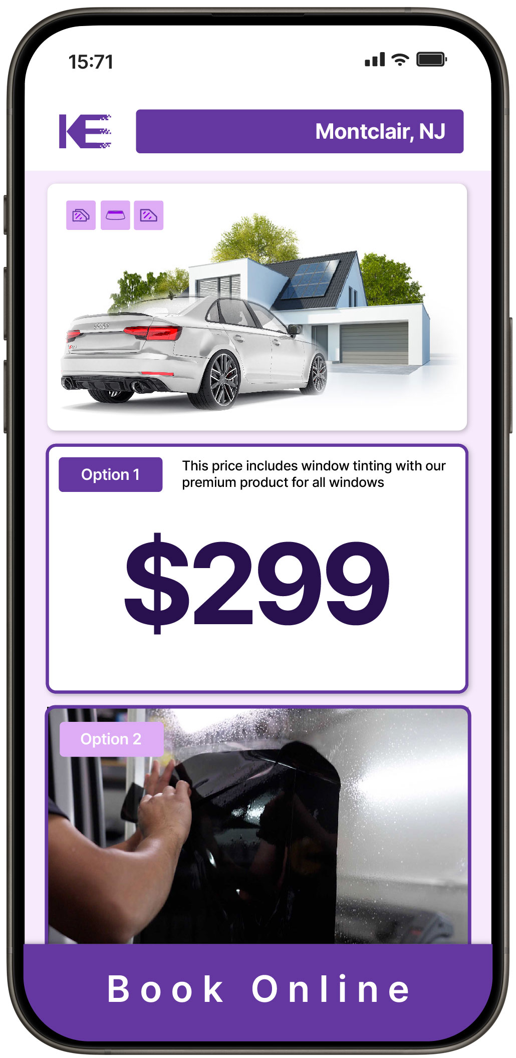 View Competitive Window Tinting Prices in Montclair, New Jersey