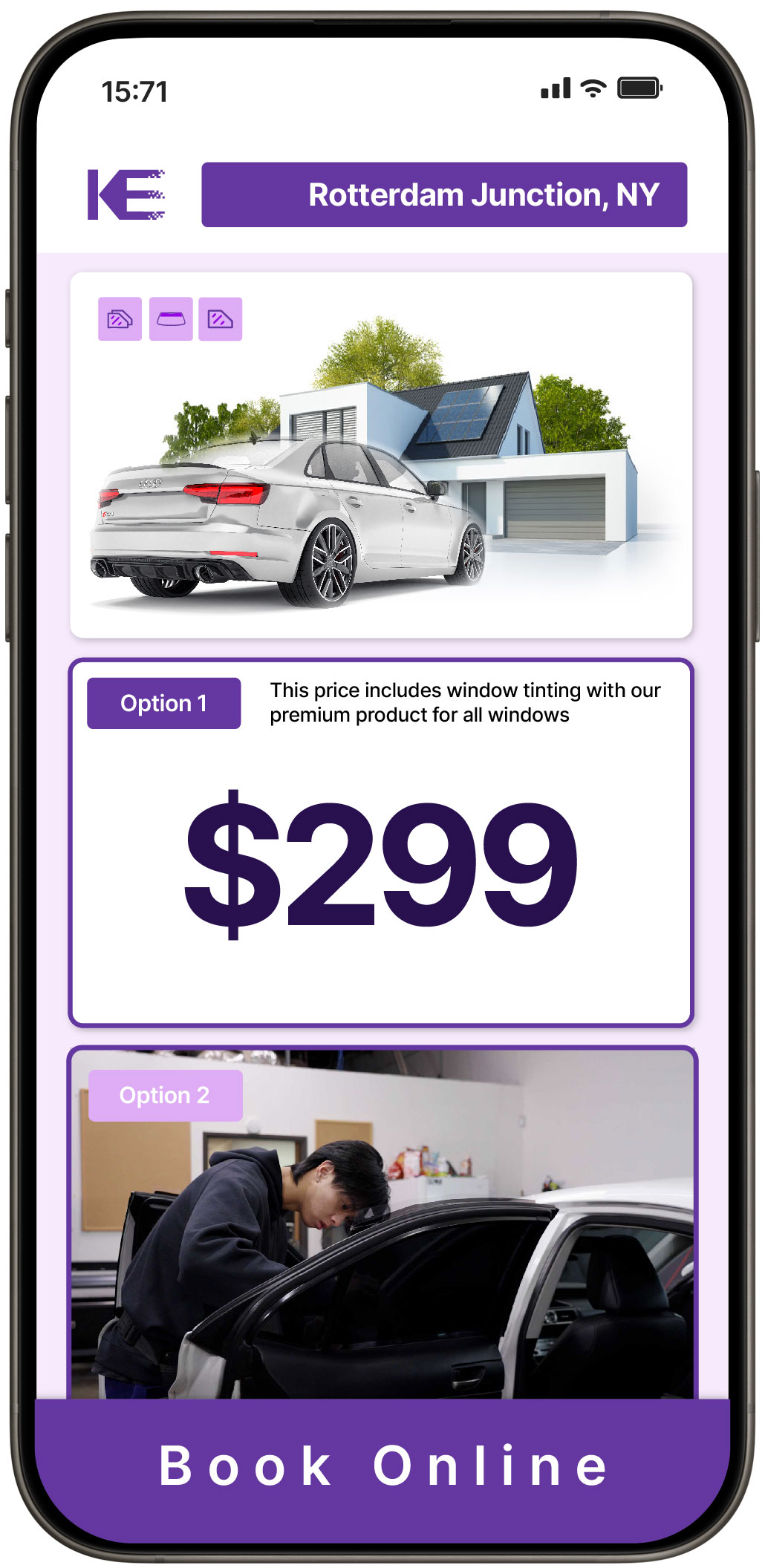 View Competitive Window Tinting Prices in Rotterdam Junction, New York