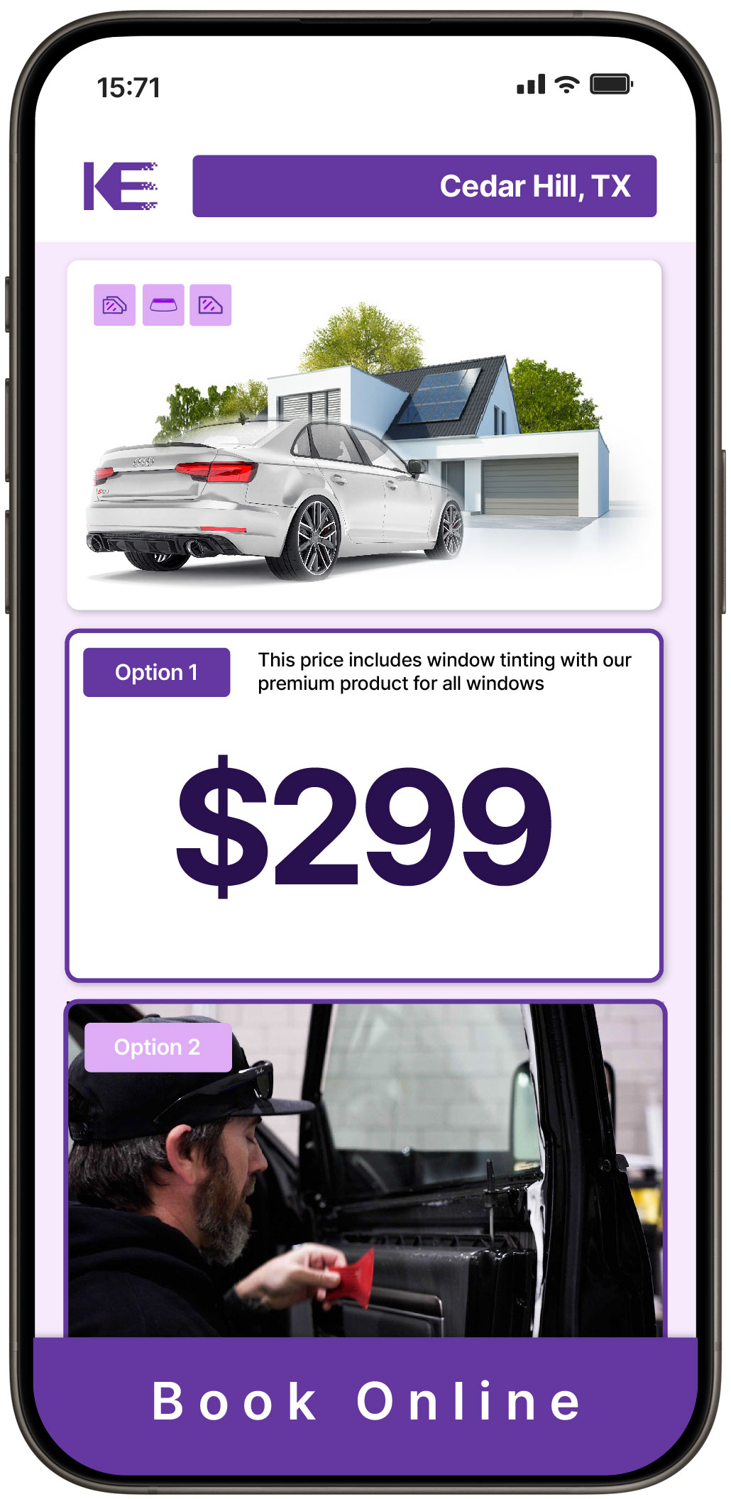 View Affordable Tesla Window Tinting Prices in Bay City, Texas