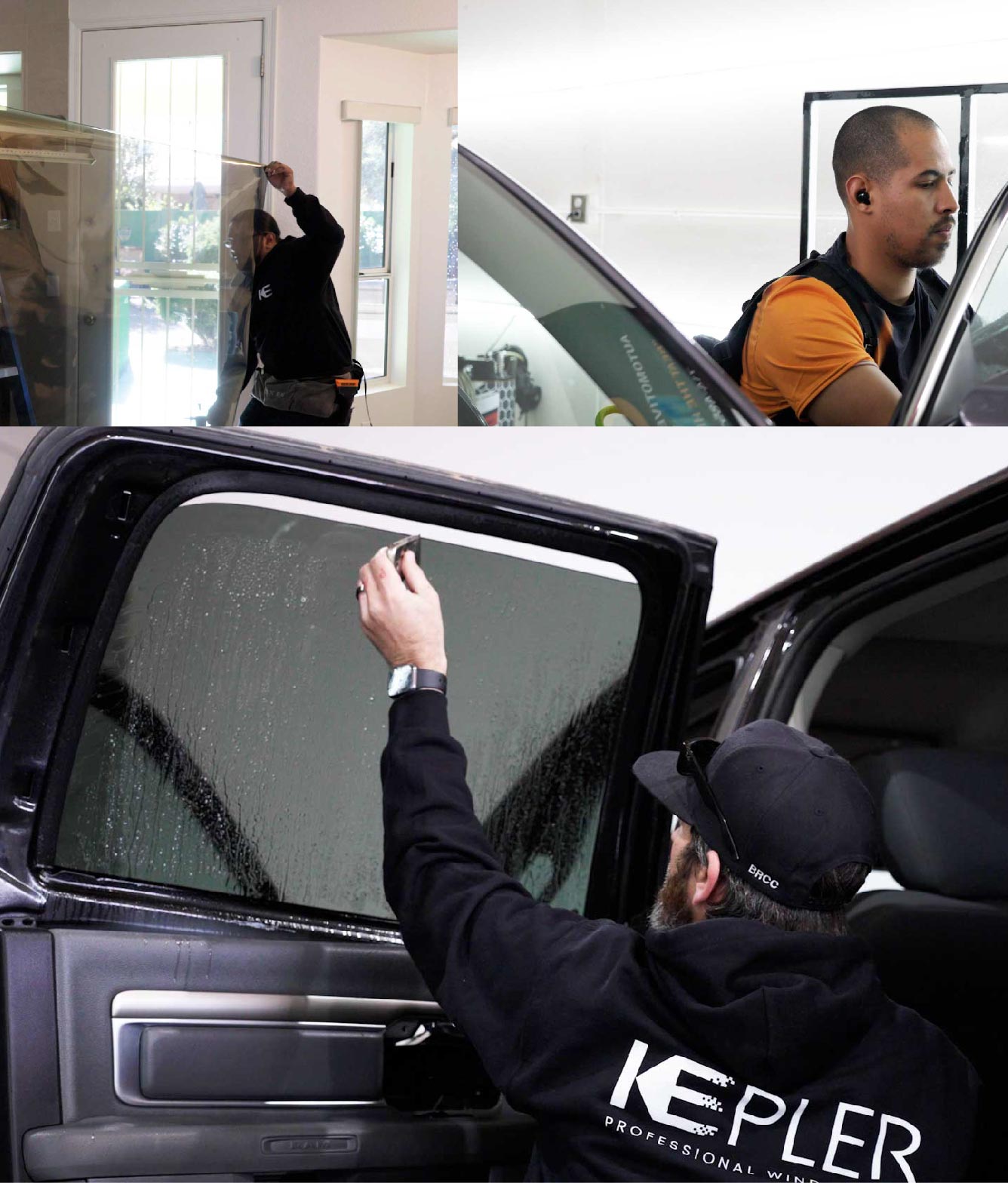 Kepler Window Tinting Specialists at Work in Grand Prairie, Texas