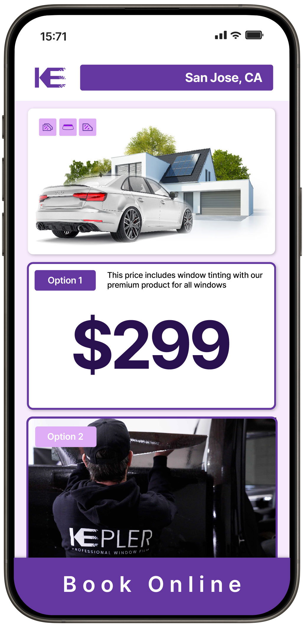View Competitive Window Tinting Prices in San Jose, California