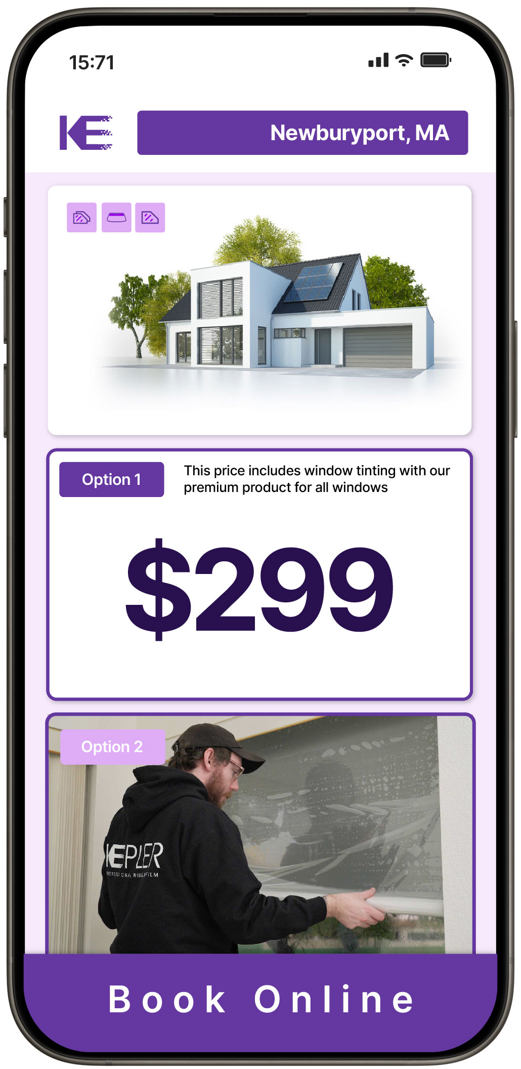 View Reasonable Home Window Tinting Rates in Newburyport, Massachusetts