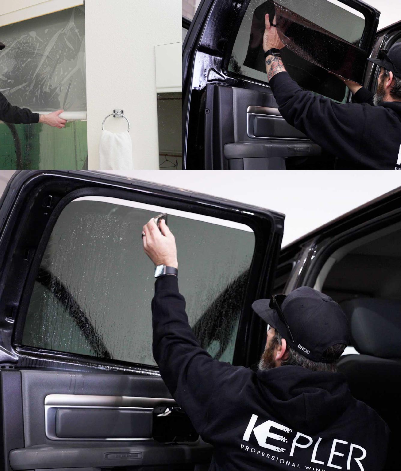 Kepler Window Tinting Specialists at Work in Hinesville, Georgia