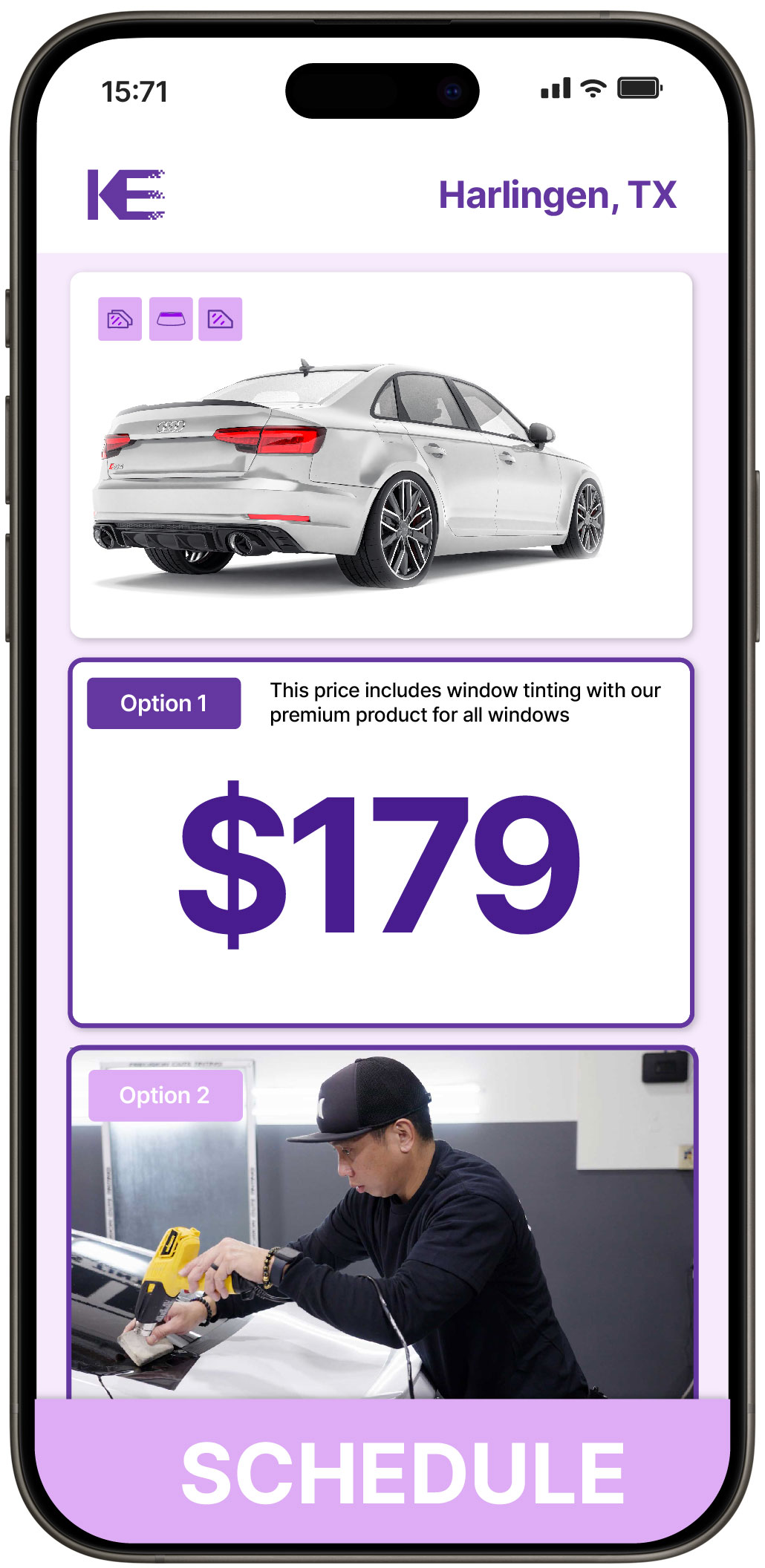 View Reasonable Car Window Tinting Rates in Harlingen, Texas