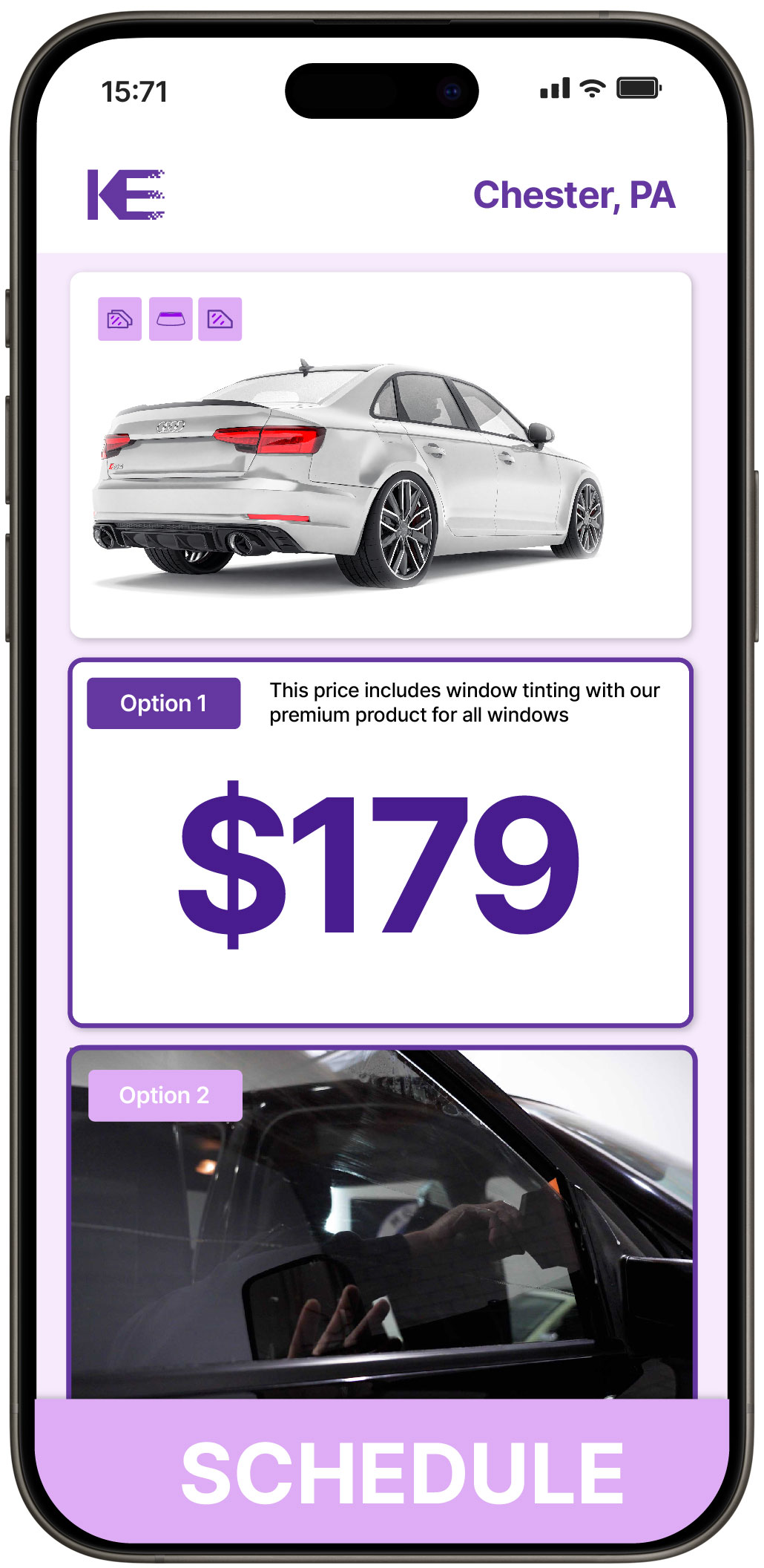 View Reasonable Car Window Tinting Prices in Chester, Pennsylvania
