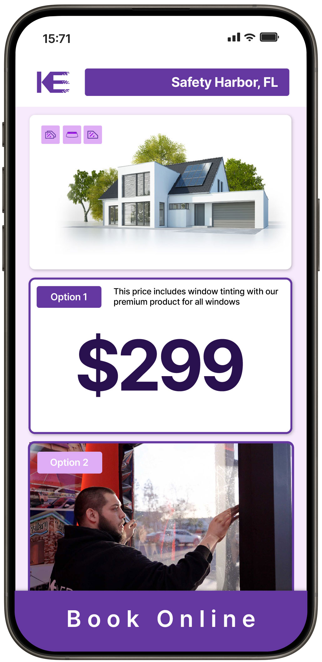View Affordable Home Window Tinting Costs in Safety Harbor, Florida