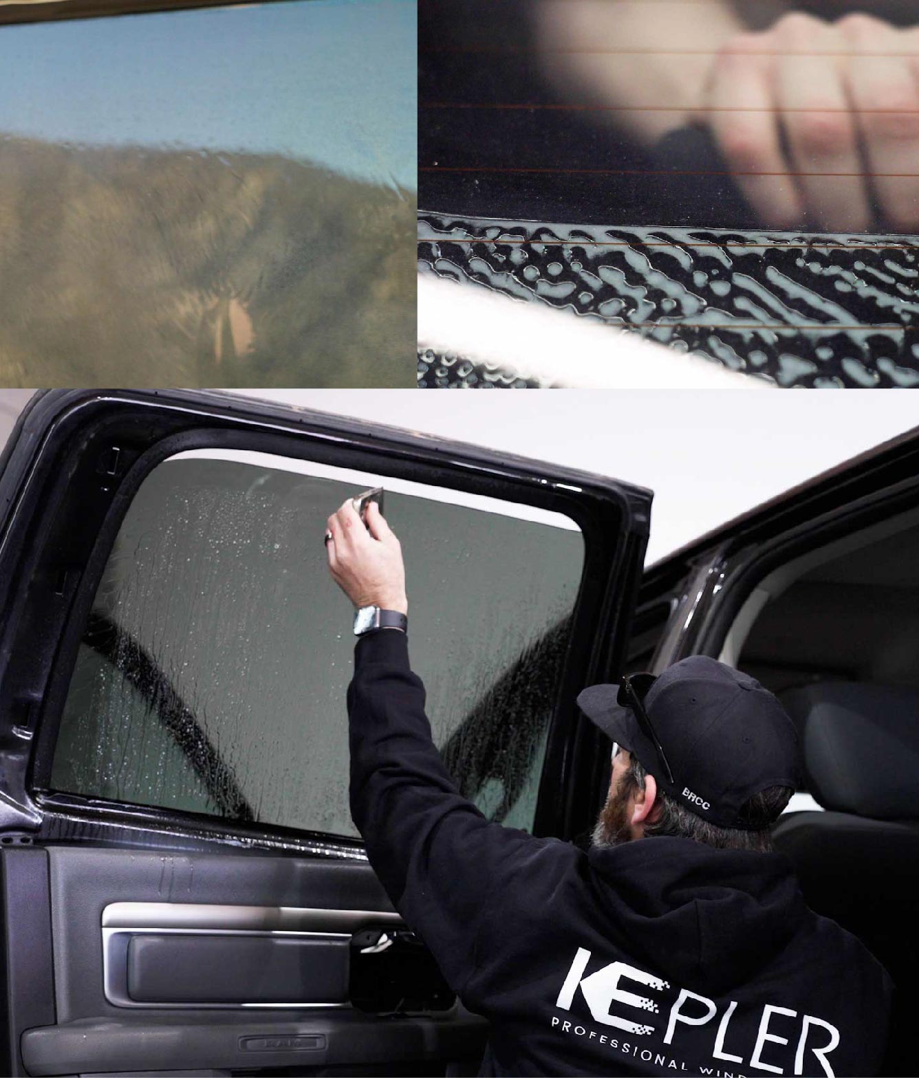 Kepler Window Tinting Specialists at Work in Panama City, Florida