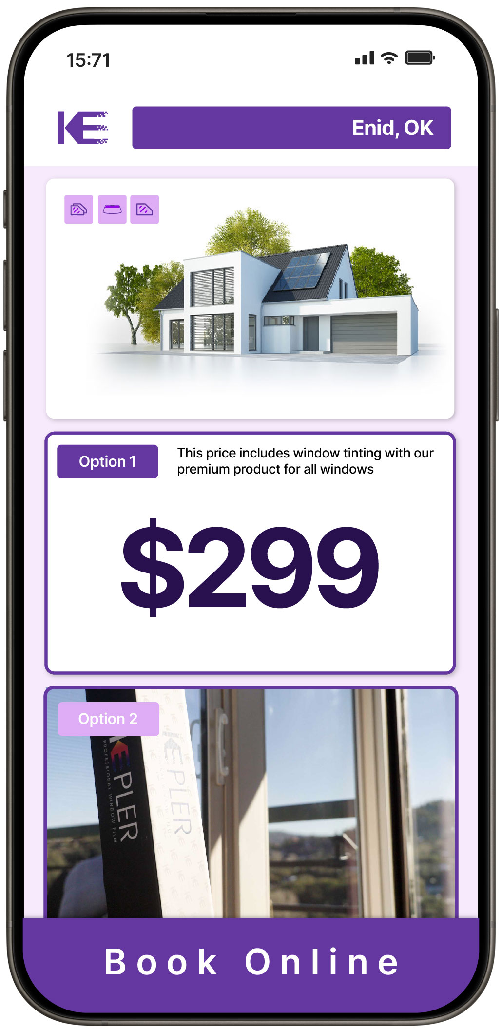 View Reasonable Home Window Tinting Costs in Enid, Oklahoma