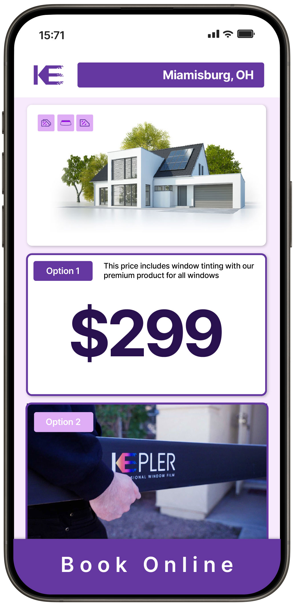 View Reasonable Home Window Tinting Costs in Miamisburg, Ohio
