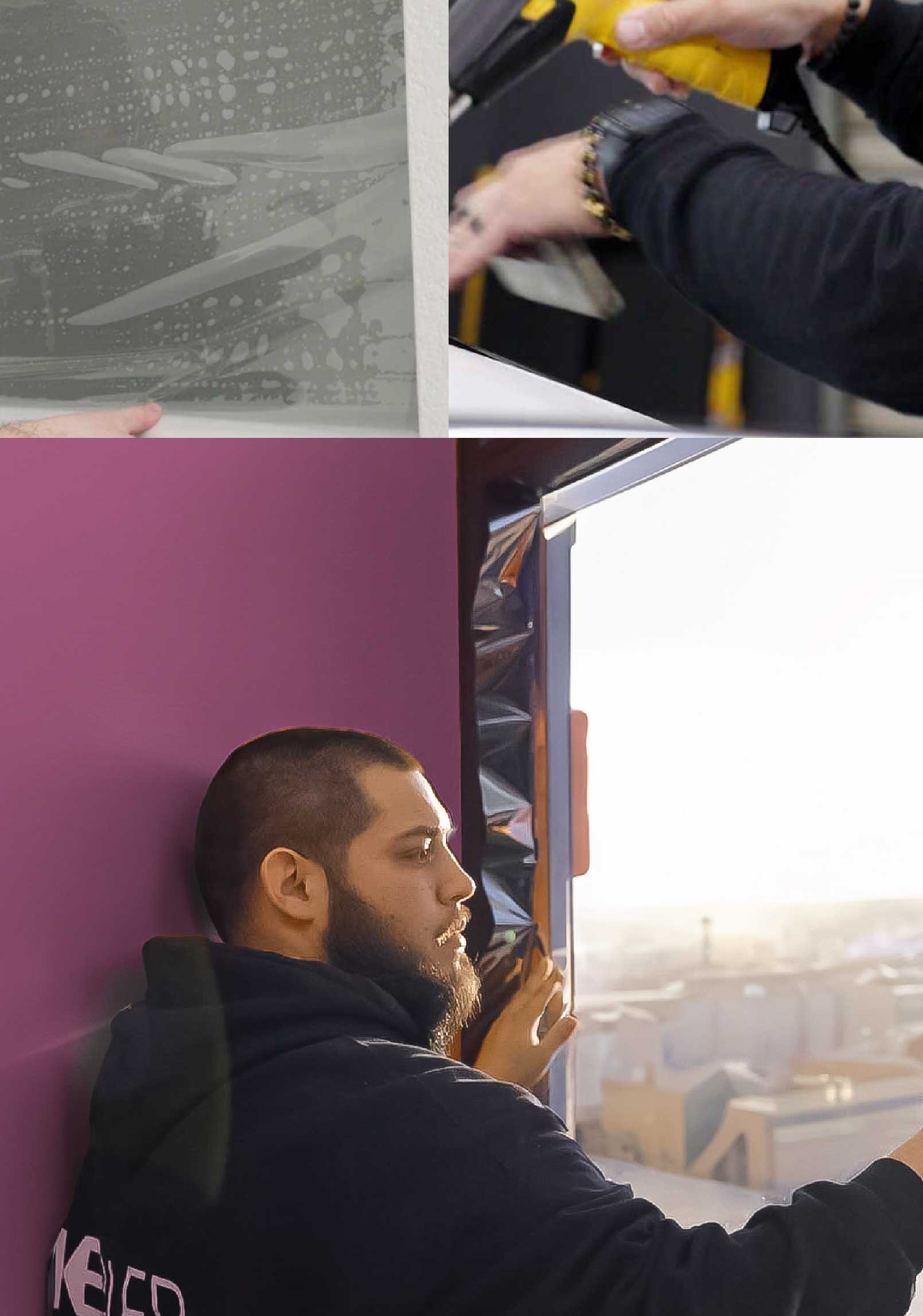 Kepler Specialist Installing Security Window Film in Baldwin Place New York