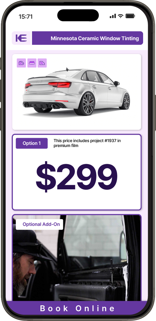 View Competitive Car Window Tinting Prices in Minnesota