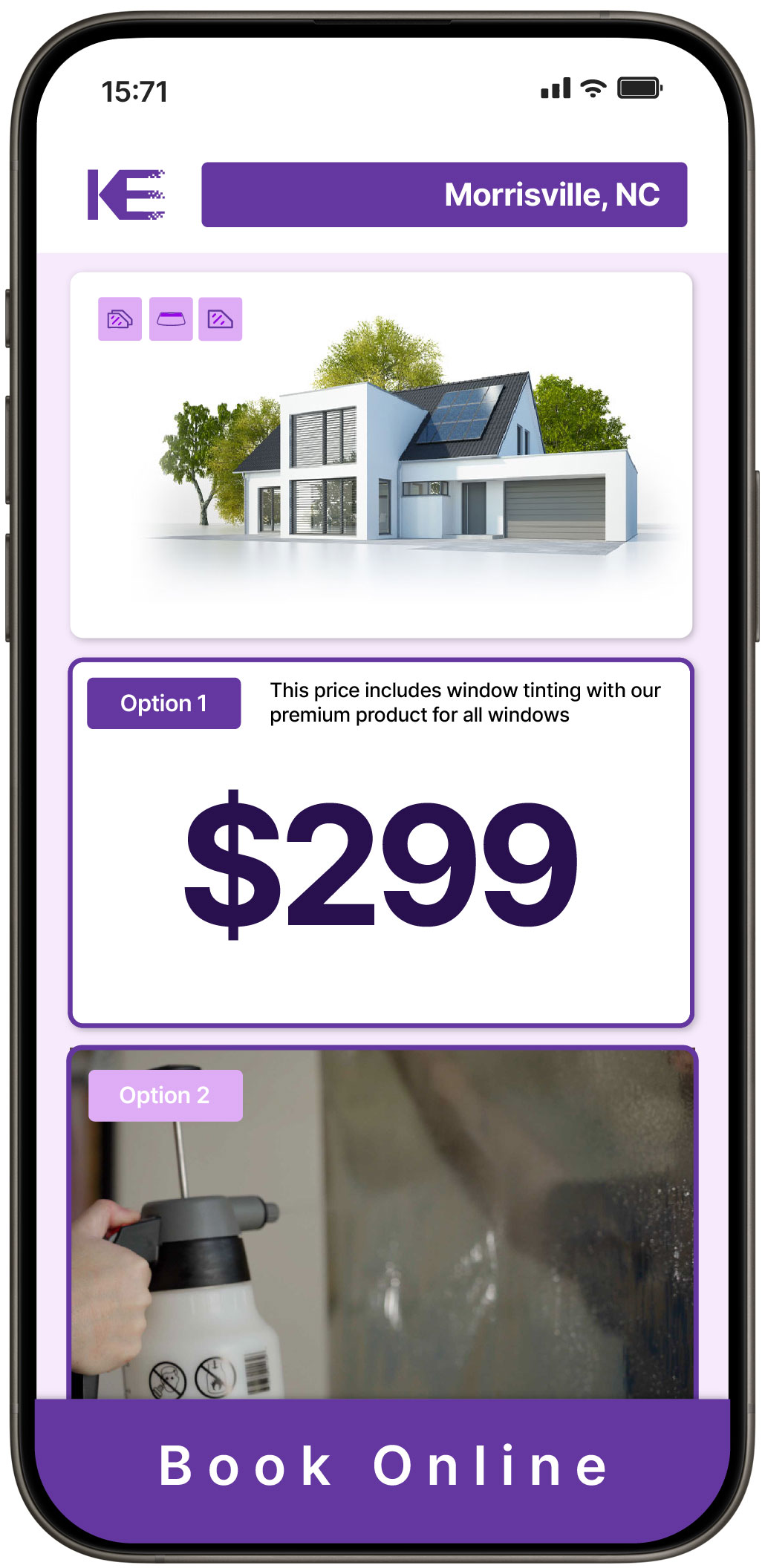 View Reasonable Home Window Tinting Costs in Morrisville, North Carolina