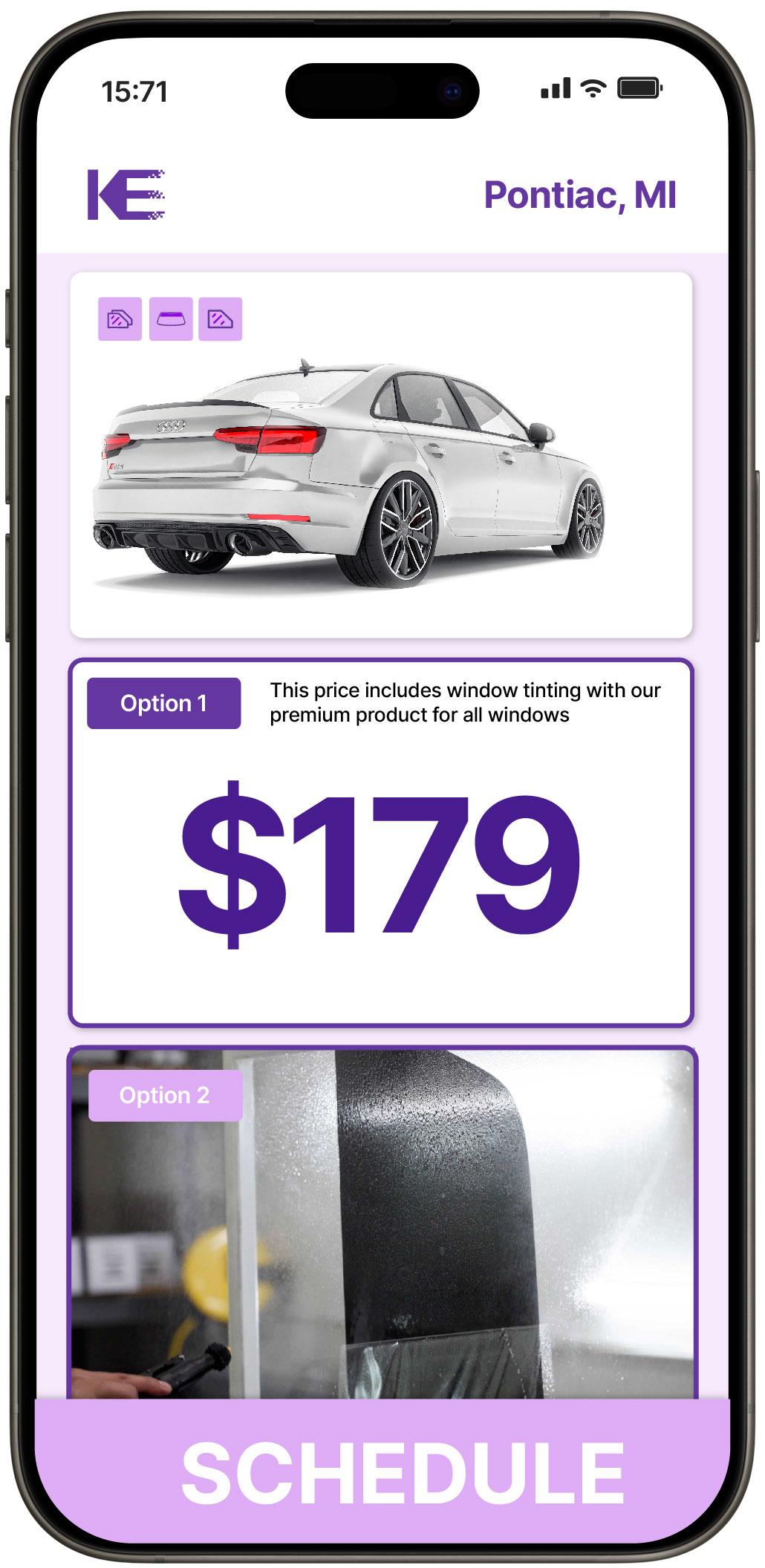 View Affordable Car Window Tinting Rates in Pontiac, Michigan