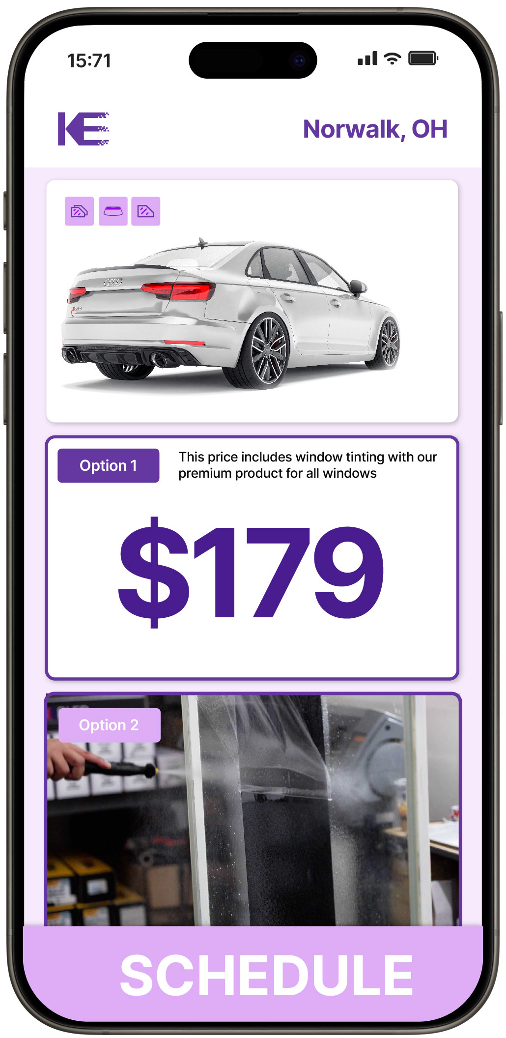 View Affordable Car Window Tinting Costs in Norwalk, Ohio