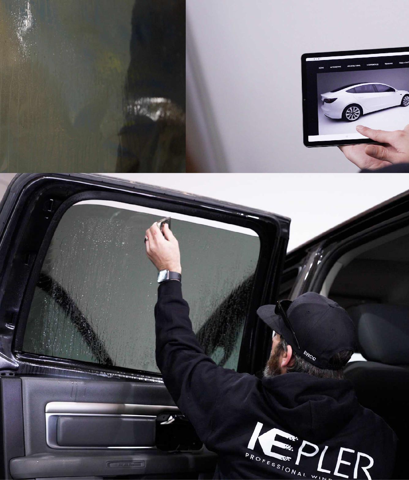 Kepler Window Tinting Specialists at Work in New Britain, Connecticut