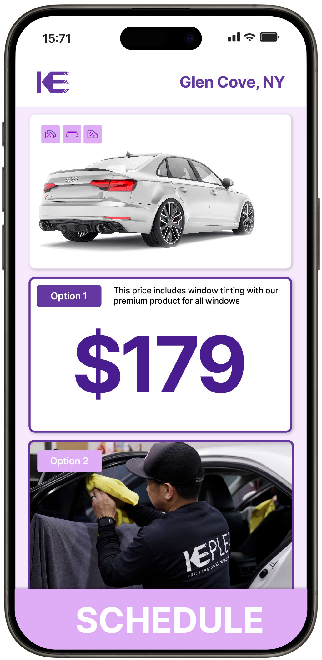 View Affordable Car Window Tinting Costs in Glen Cove, New York