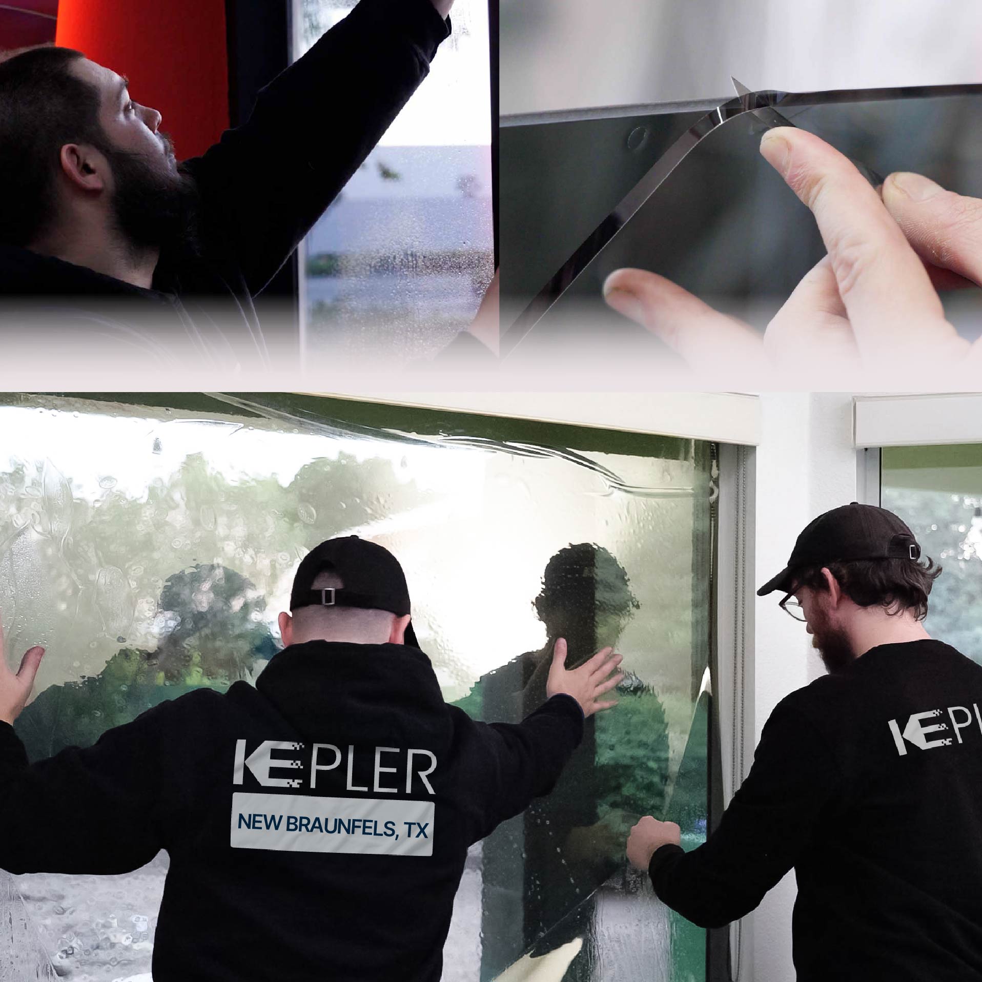 Kepler Specialist Performing Commercial Window Tinting in New Braunfels New Braunfels