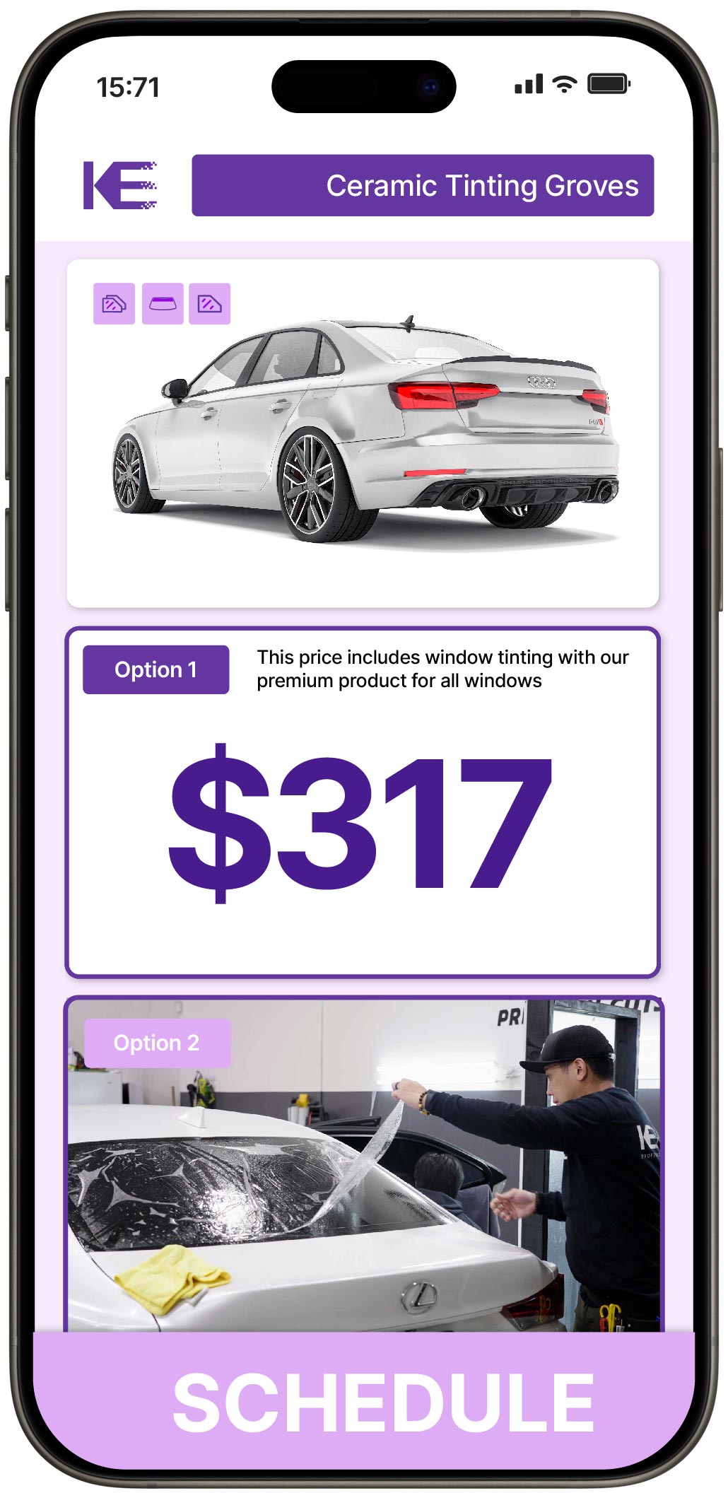 View Competitive Ceramic Window Tinting Rates in Groves, Texas
