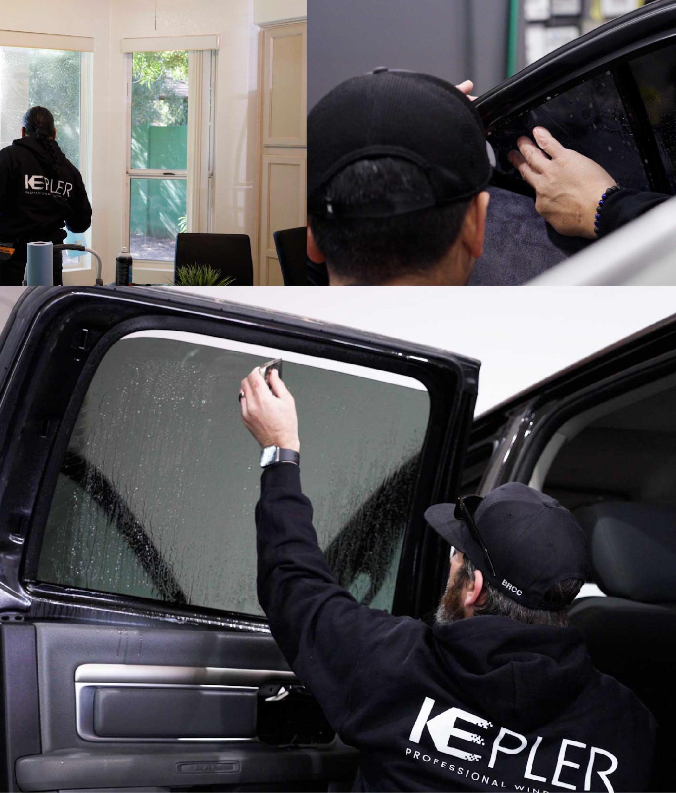 Kepler Window Tinting Specialists at Work in Klamath Falls, Oregon