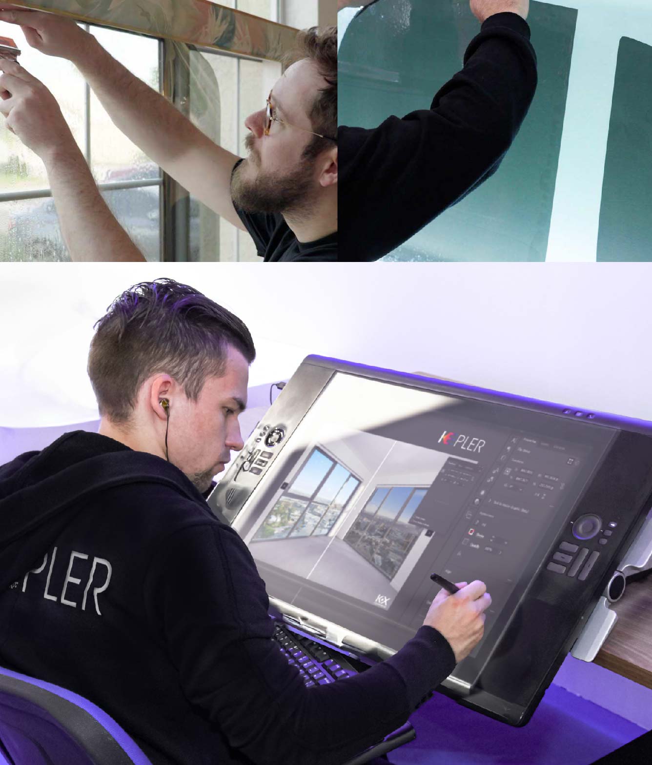 Kepler Specialist Performing Commercial Window Tinting in Jasper Jasper
