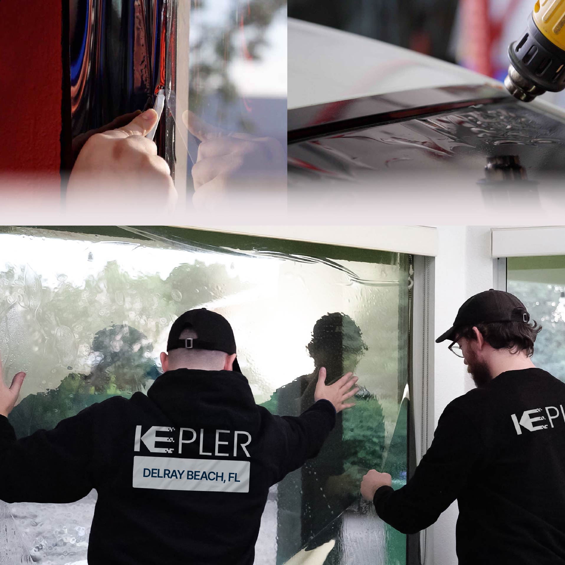 Kepler Specialist Performing Commercial Window Tinting in Delray Beach Delray Beach