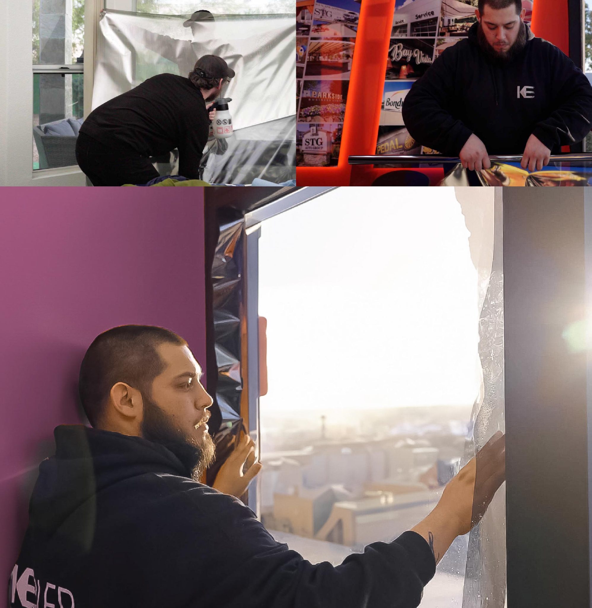 Kepler Specialist Performing Commercial Window Tinting in Alaska